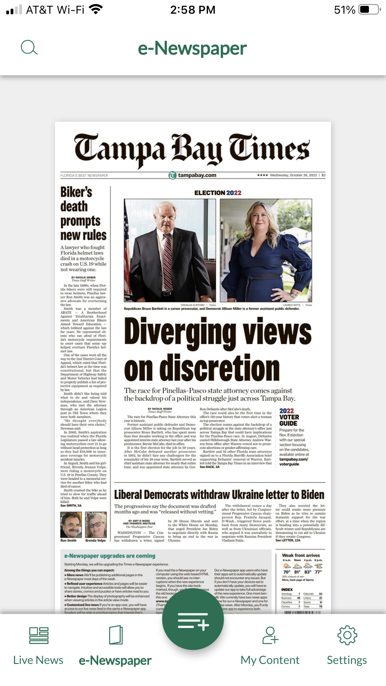 How to download and use the new Tampa Bay Times mobile app