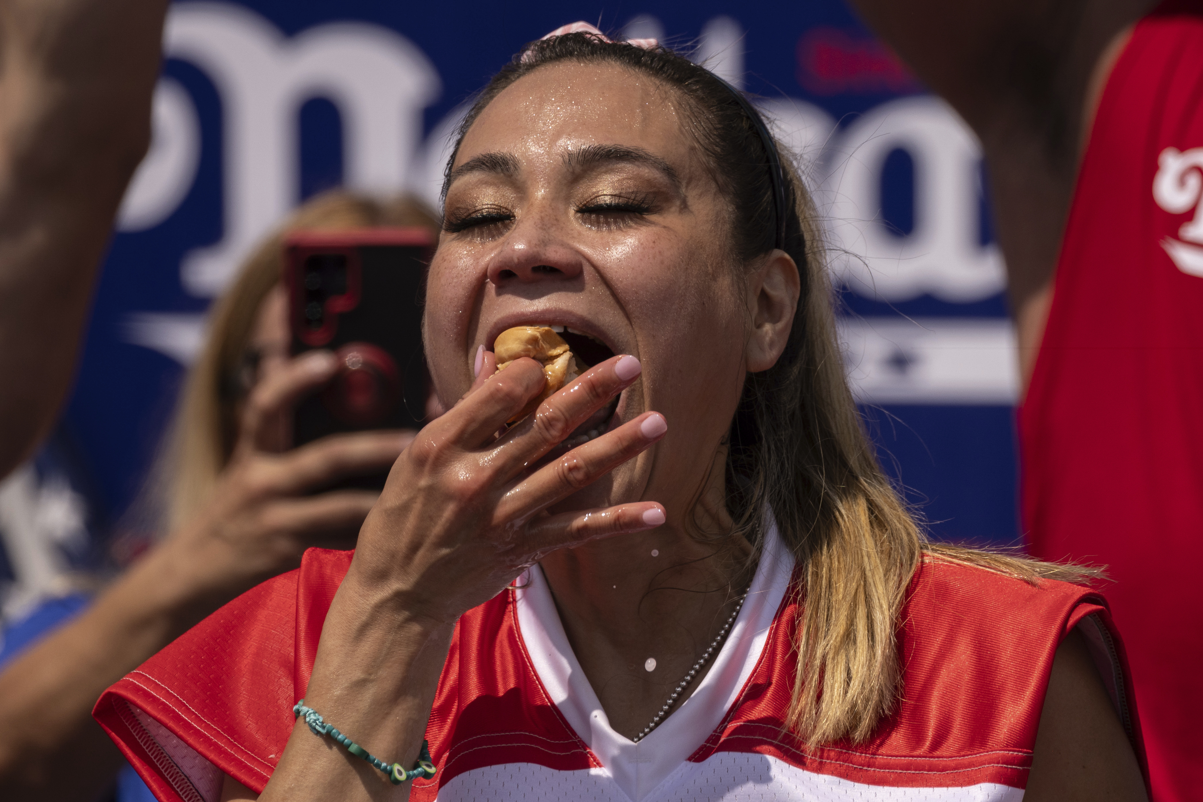 Pasco County's Miki Sudo successfully defends hot dog-eating title