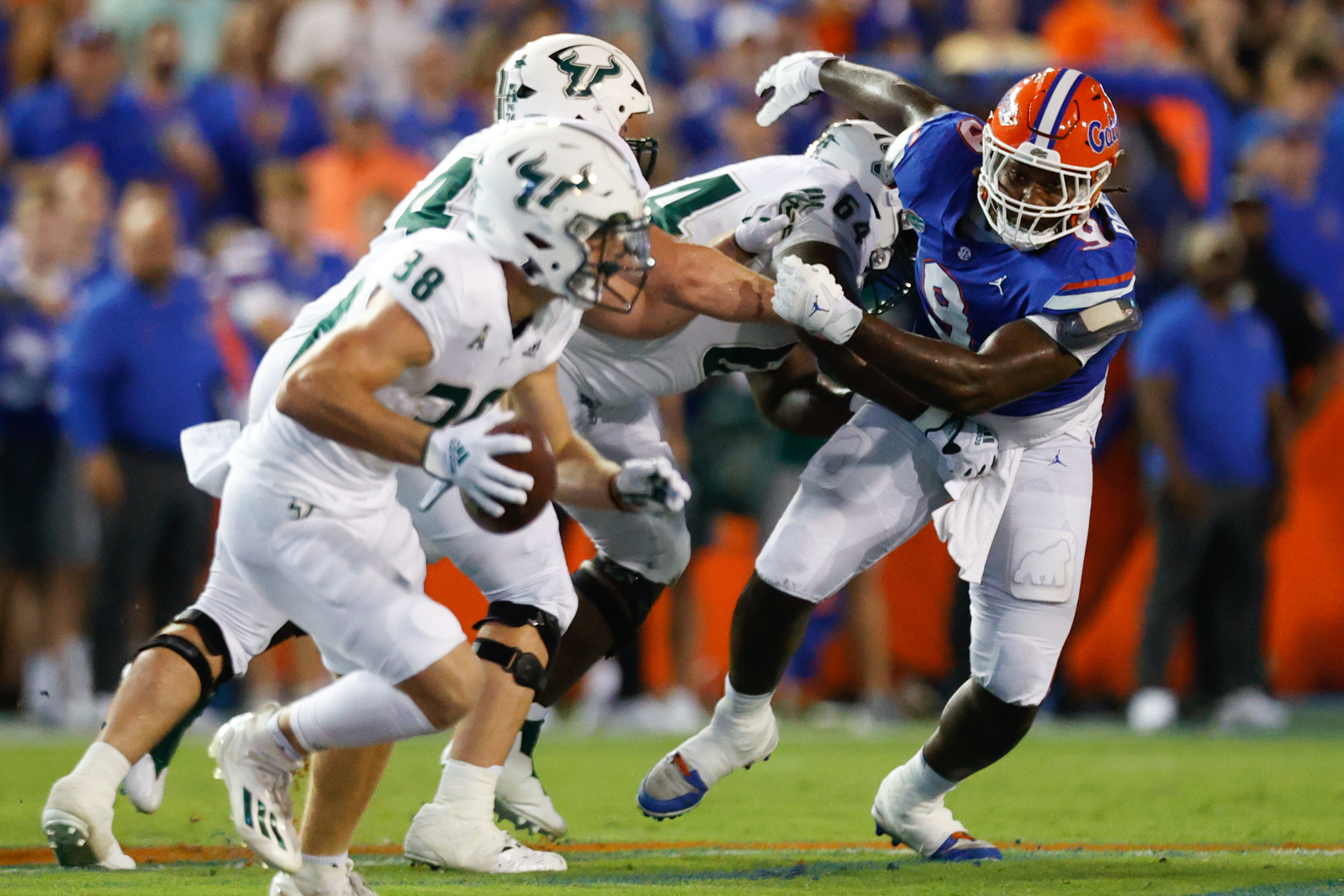 Florida vs. North Texas: Gators wearing rare blue-on-orange uniforms -  Alligator Army