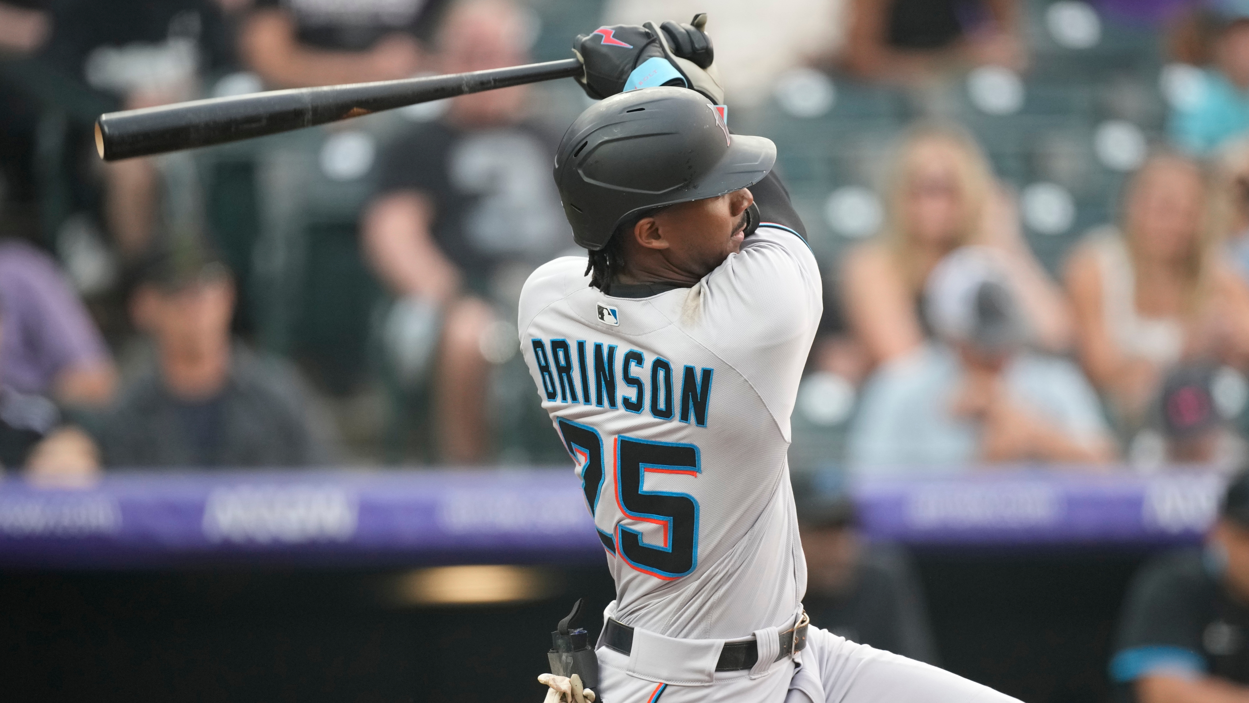 Miami Marlins: The last chance for OF Lewis Brinson