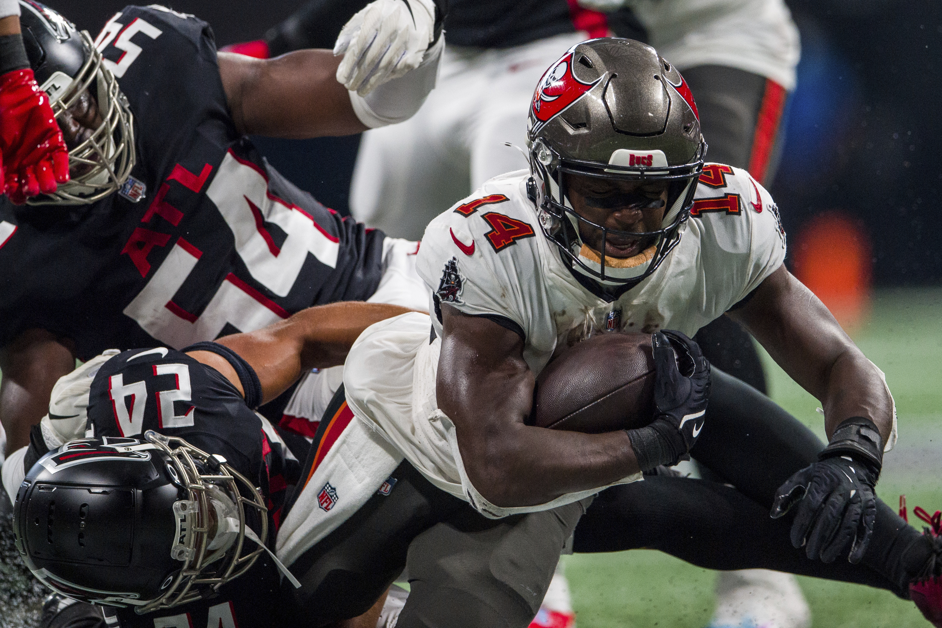 Nobody had a busier day than Chris Godwin in Bucs' win over Falcons