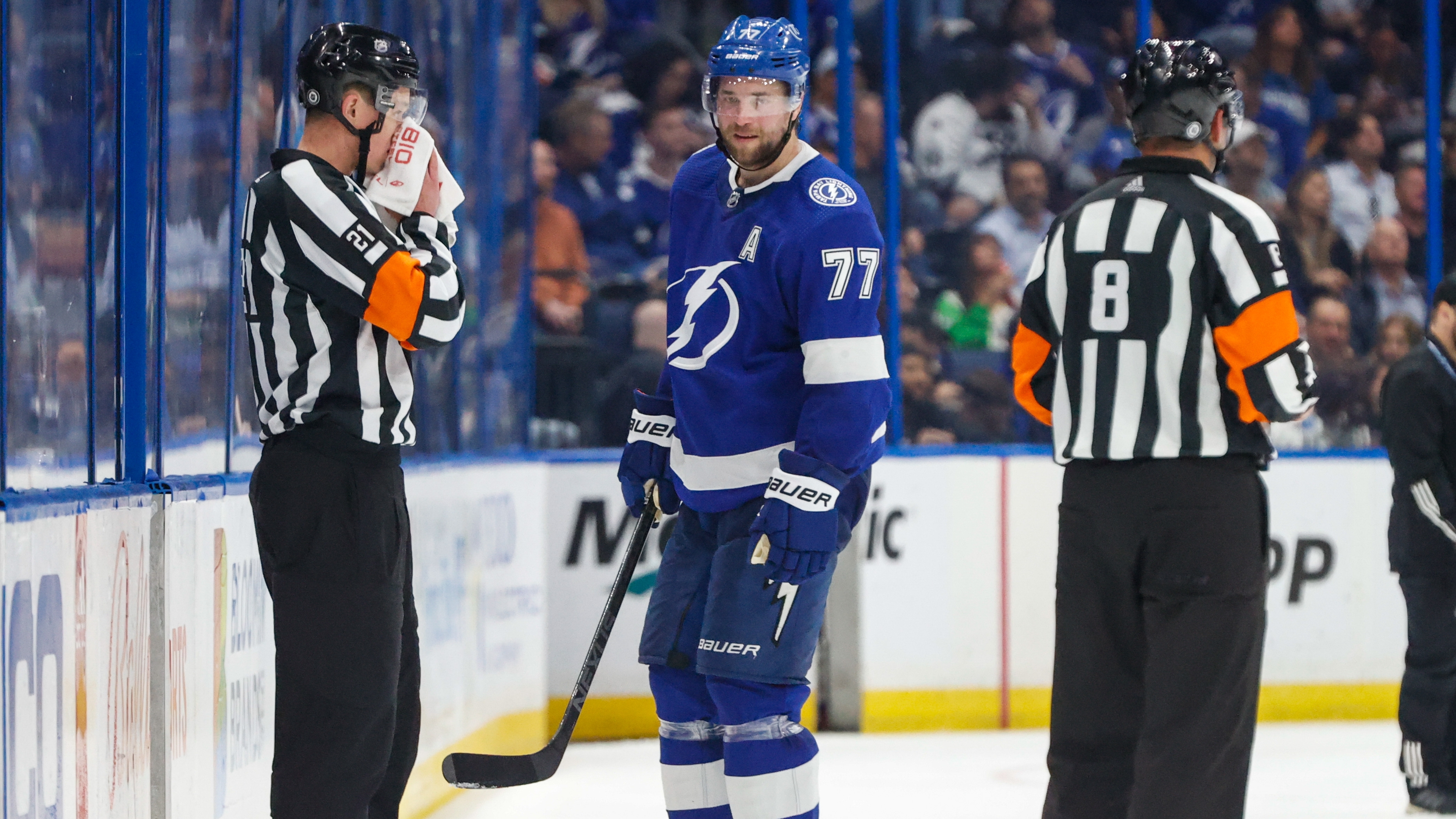 How the Lightning fell apart late in home overtime loss to Sabres