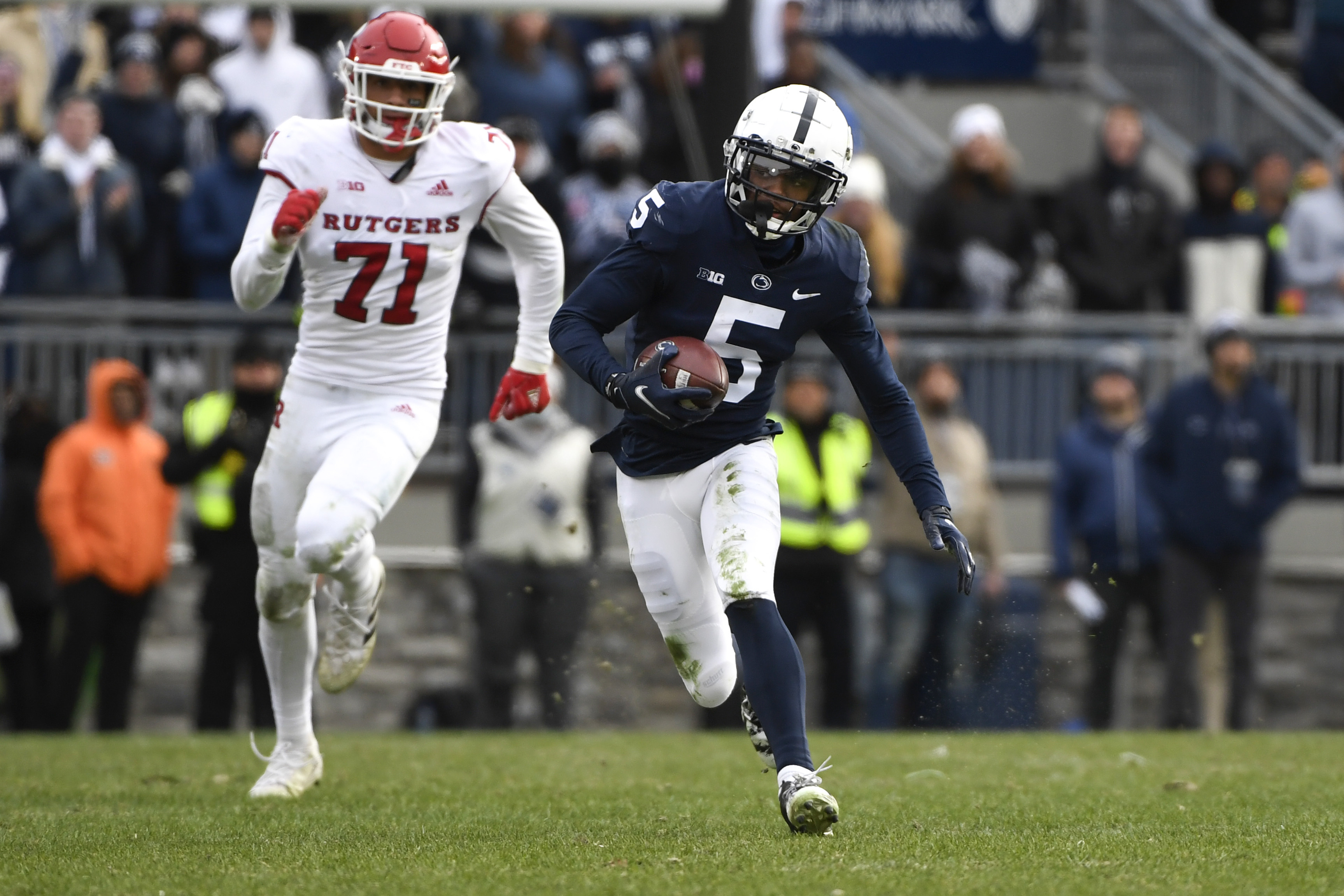 Penn State Football's Jahan Dotson returns punt for touchdown (VIDEO)