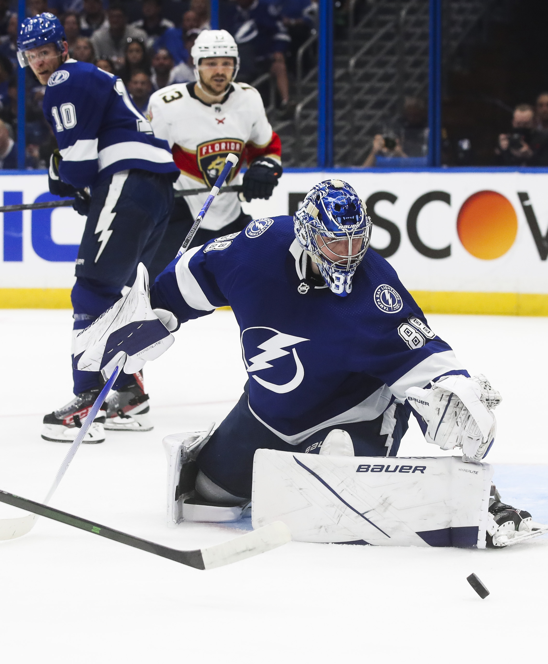 Vasilevskiy, Lightning beat Panthers 2-0 in Game 4 for sweep