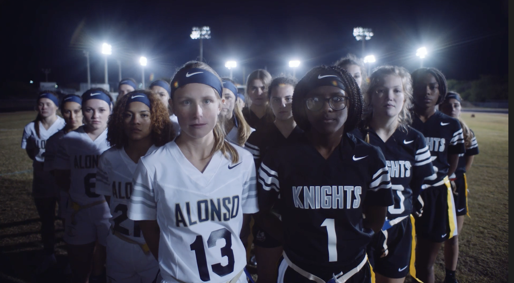 Alonso, Robinson flag football teams featured in Nike commercial