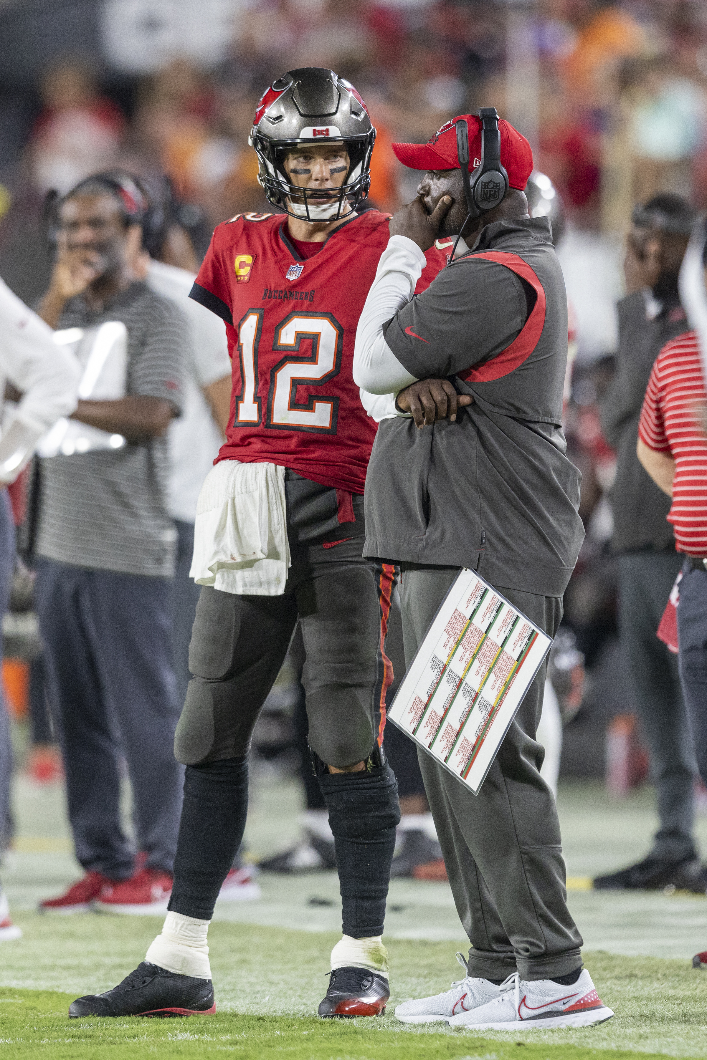 Todd Bowles on the Bucs Run Game, Offensive Line Strength