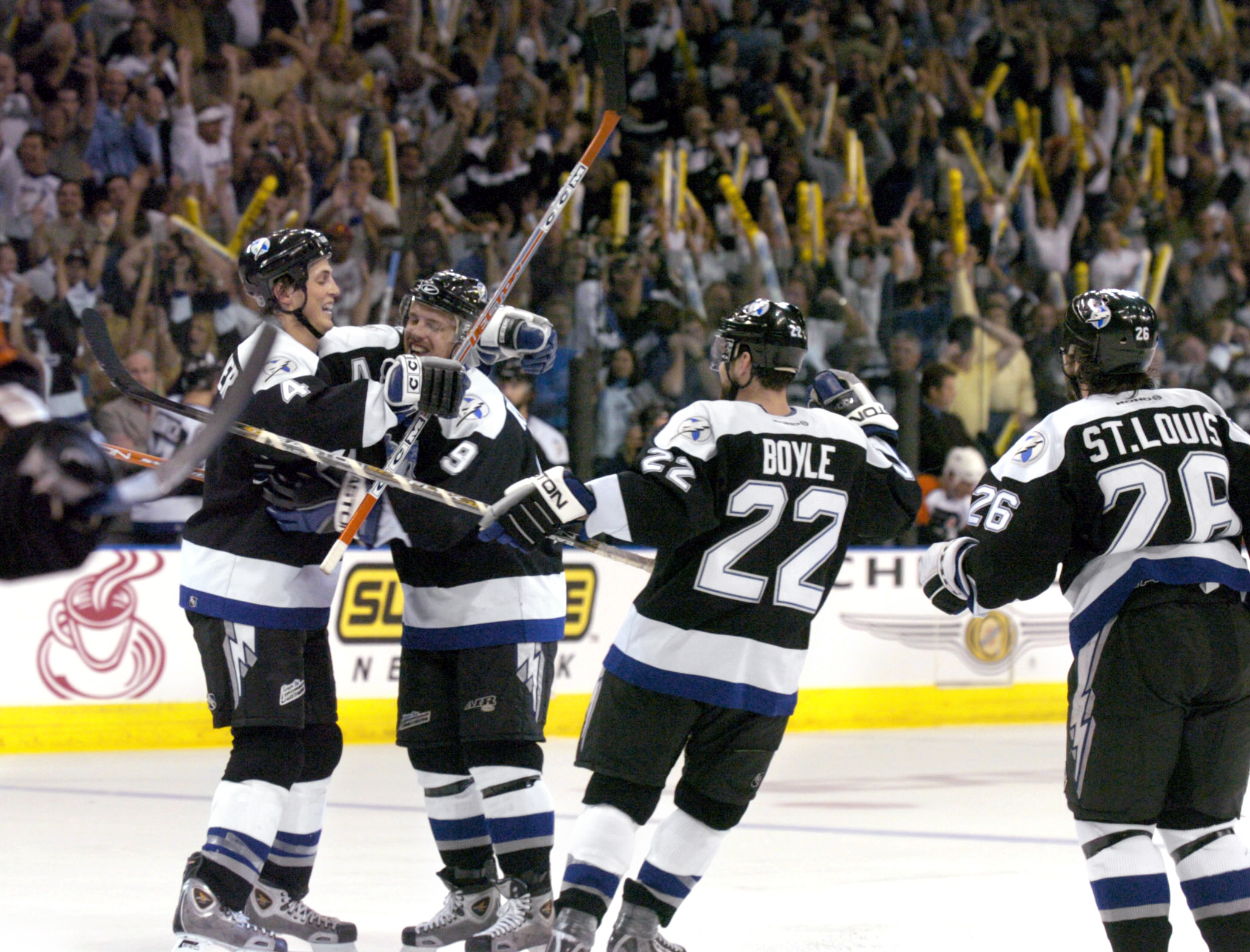 DAN BOYLE 2004 Cup Finals Tampa Bay Lightning Photomatched Game