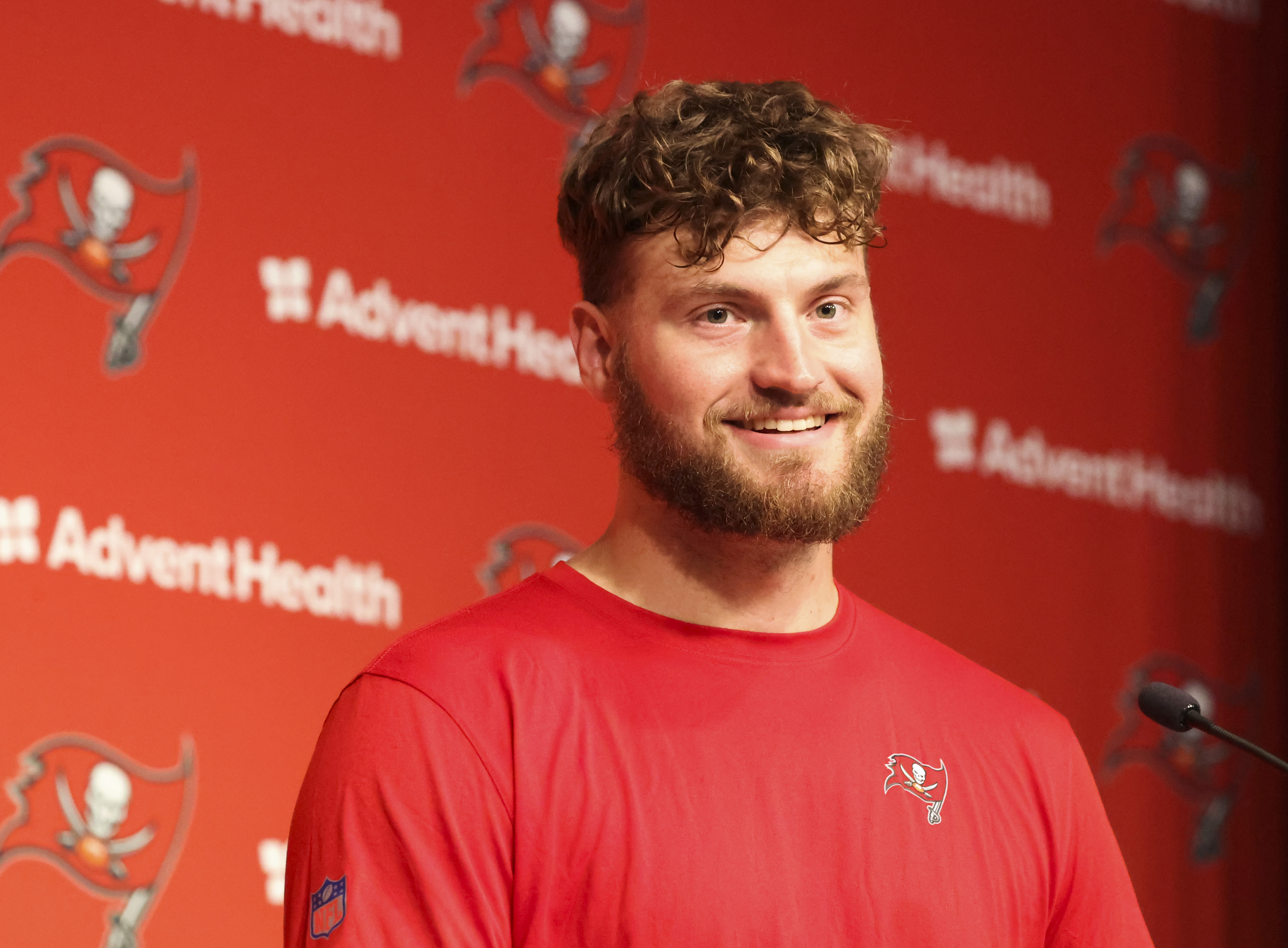 Buccaneers' Payne Durham on wearing Rob Gronkowski's number: 'It's an honor'