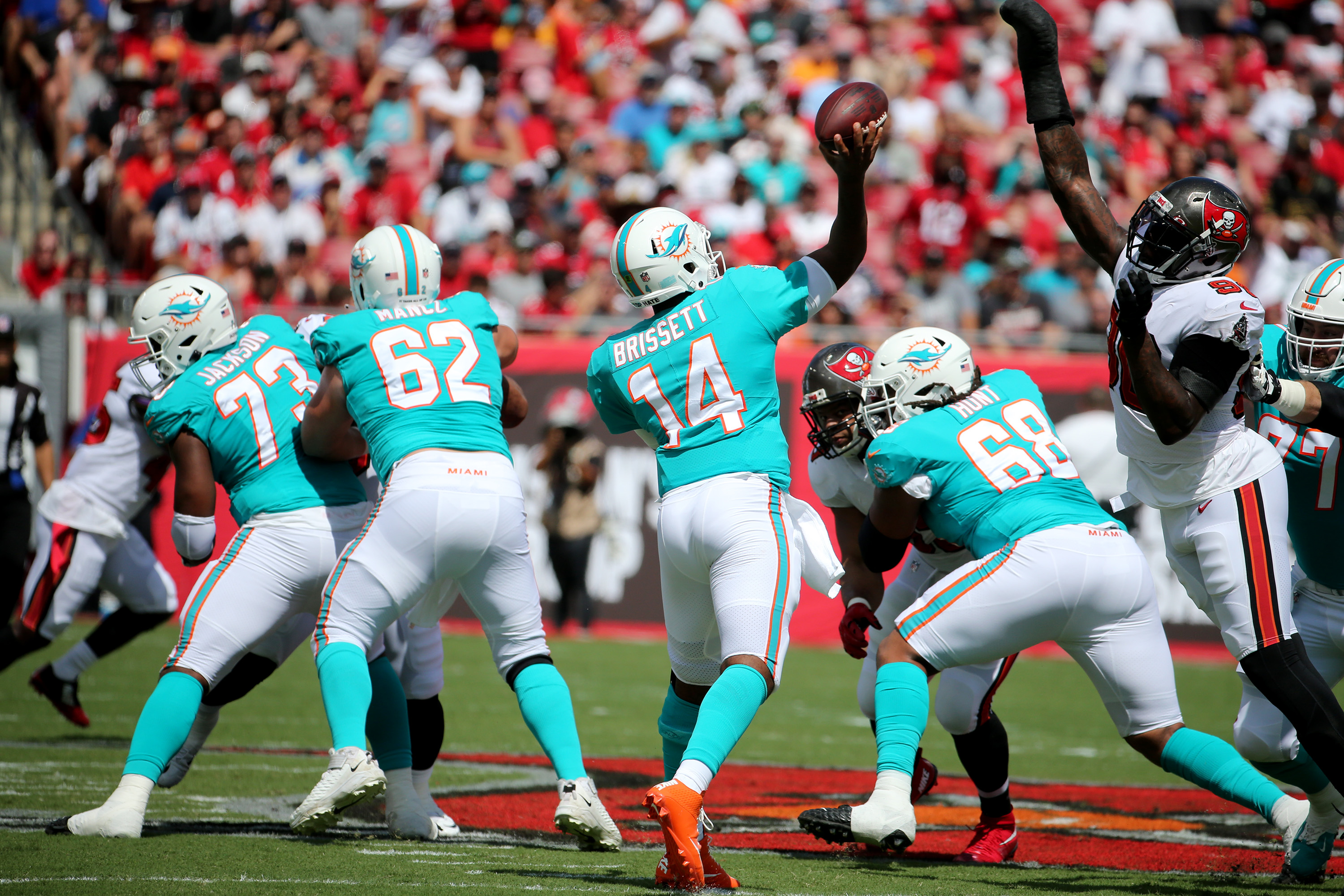 Miami Dolphins: Is Jacoby Brissett The Answer At QB?, Dolphins O-Line  Struggles Continue, Dolphins Today by Chat Sports