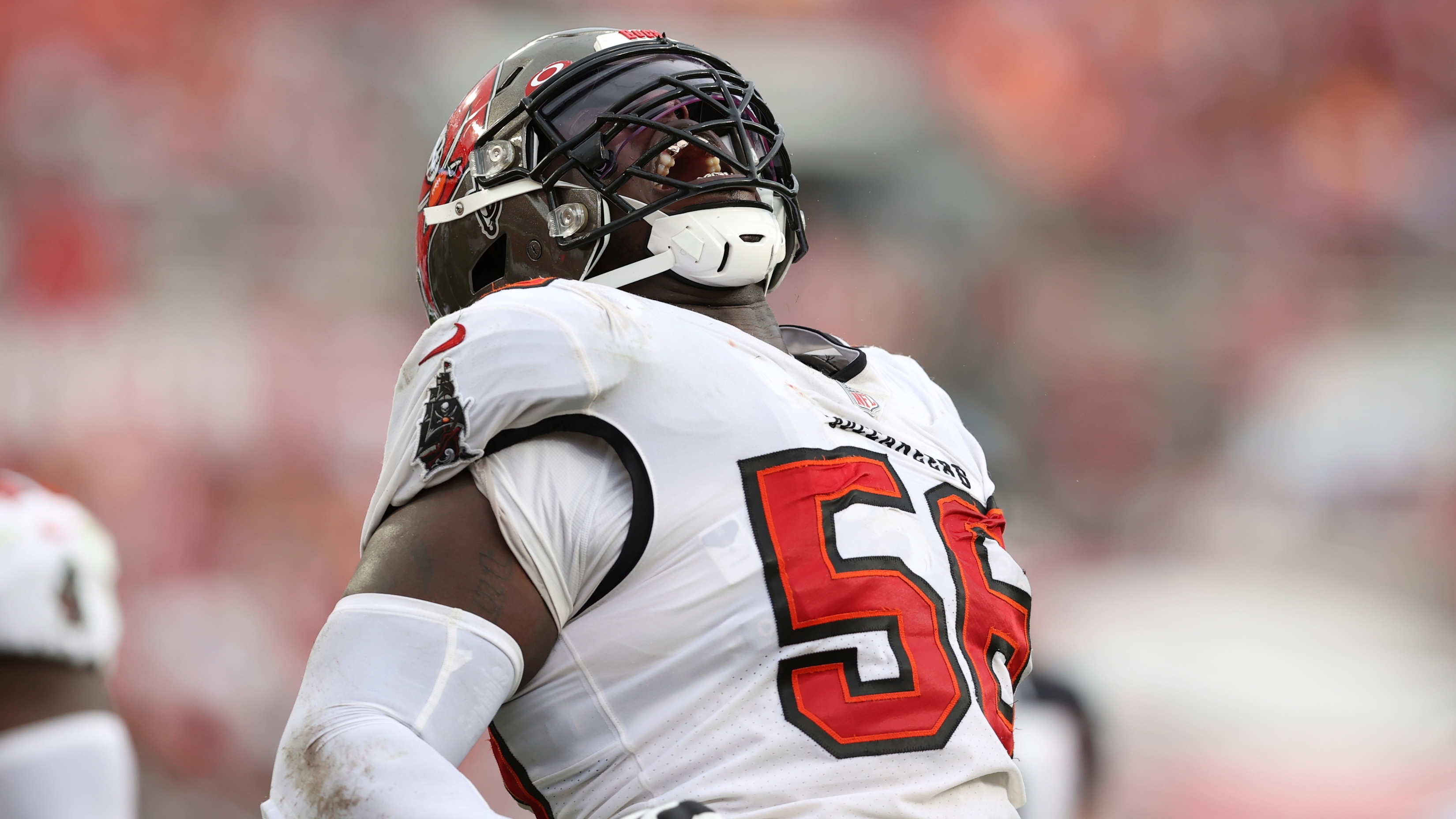 Tampa Bay Buccaneers defensive tackle Rakeem Nunez-Roches (56