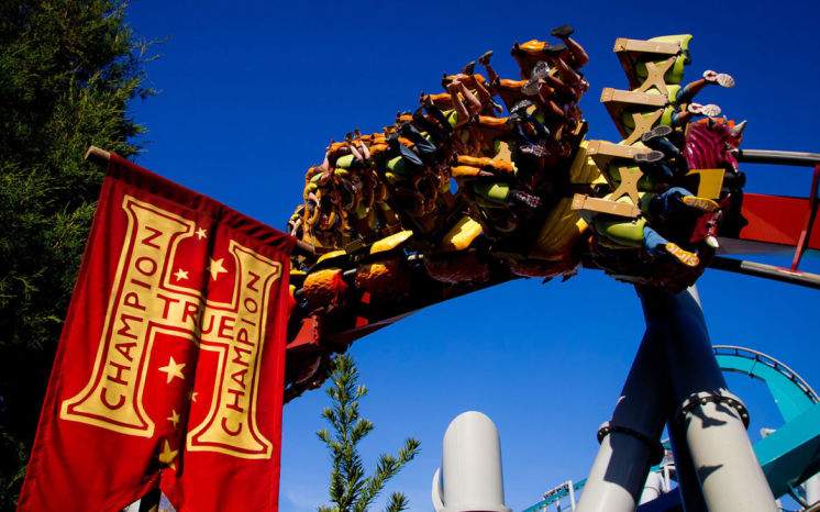 Ride Dragon Hogwarts
