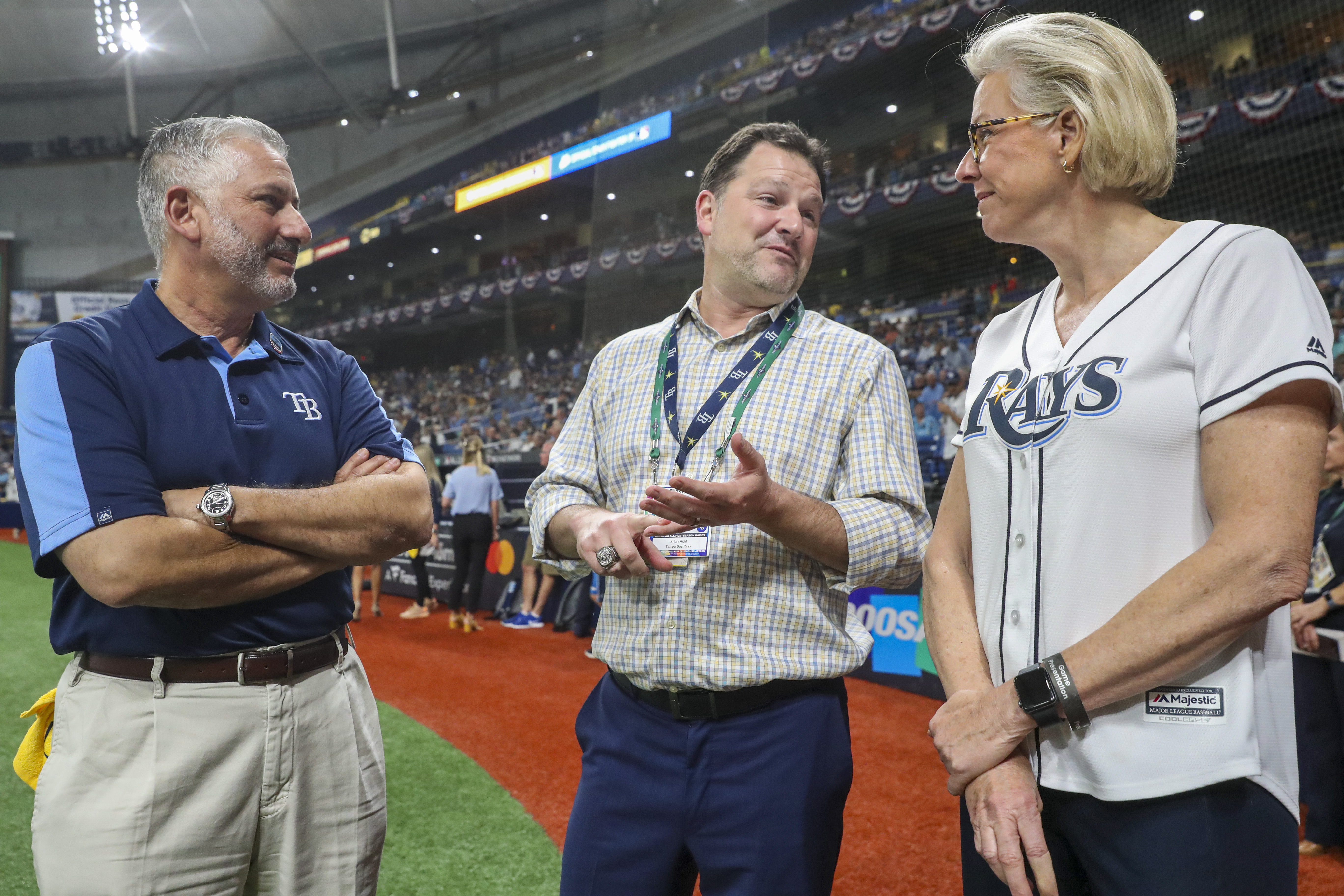 Take Me Out to the Ball Game: Tampa Bay Rays president Brian Auld is loud  and proud about LGBTQ Pride - Watermark Online