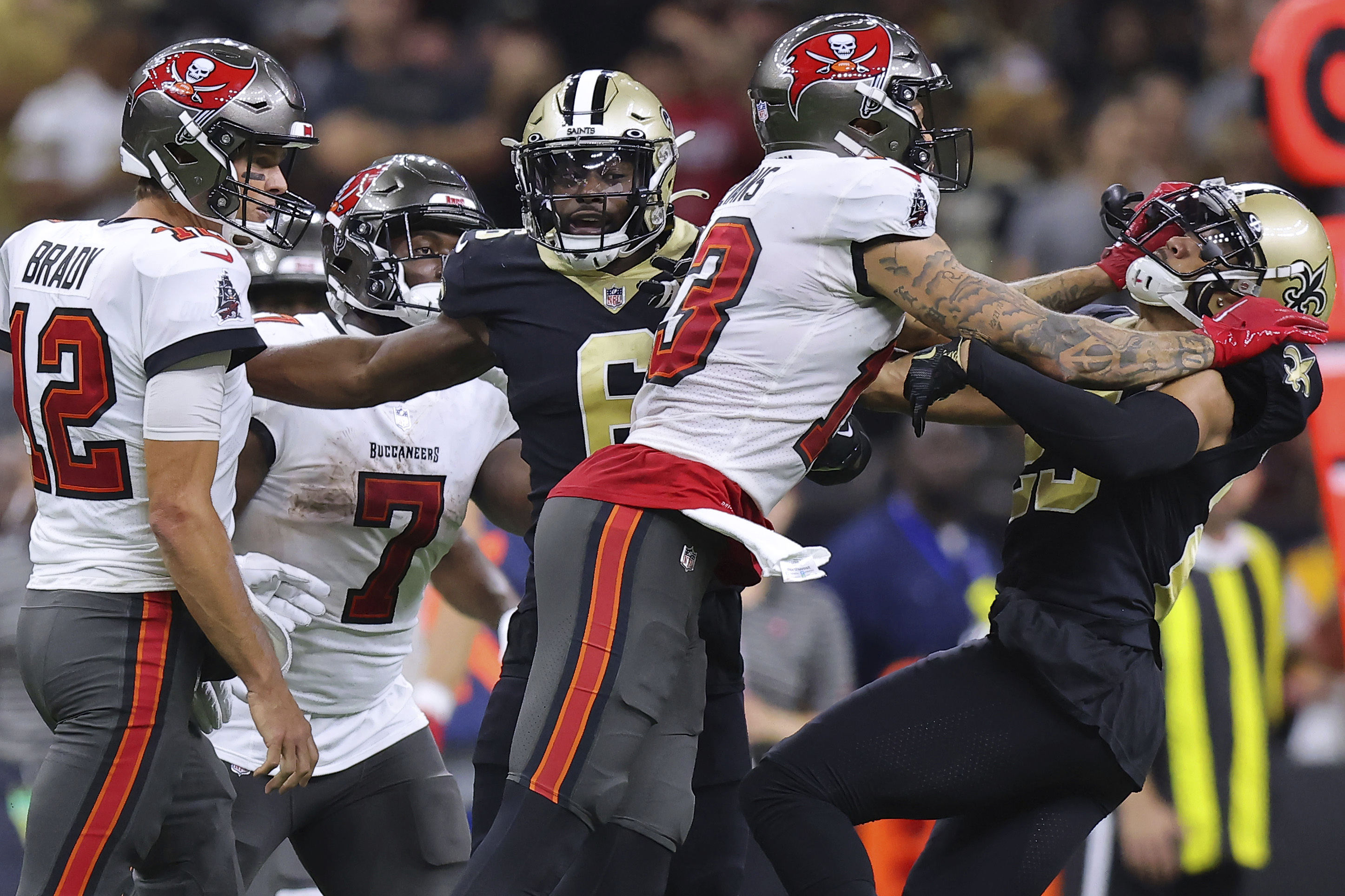 How the Saints, Marshon Lattimore bring out the fight in Mike Evans