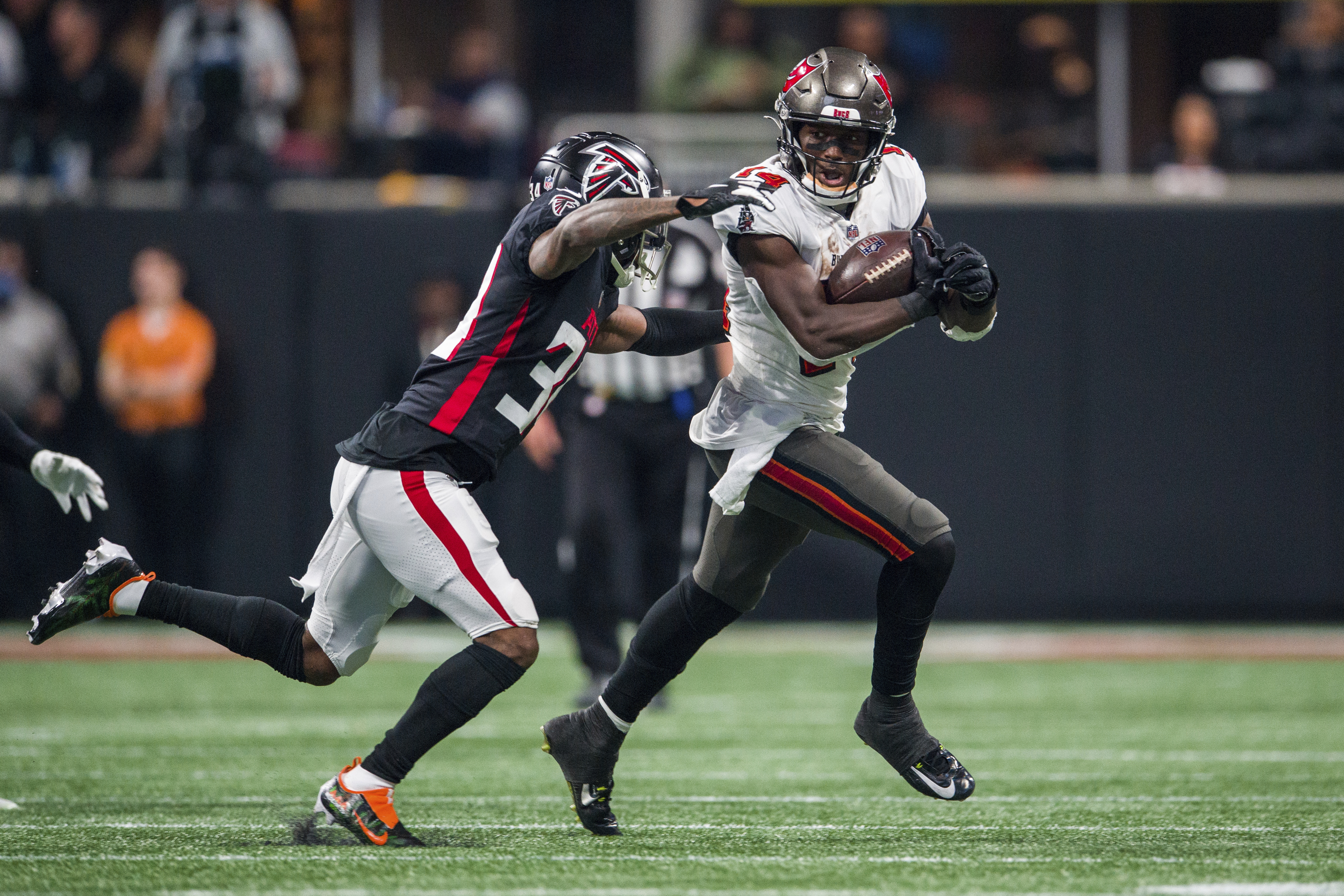 What does Antonio Brown and Chris Godwin's absence mean for the