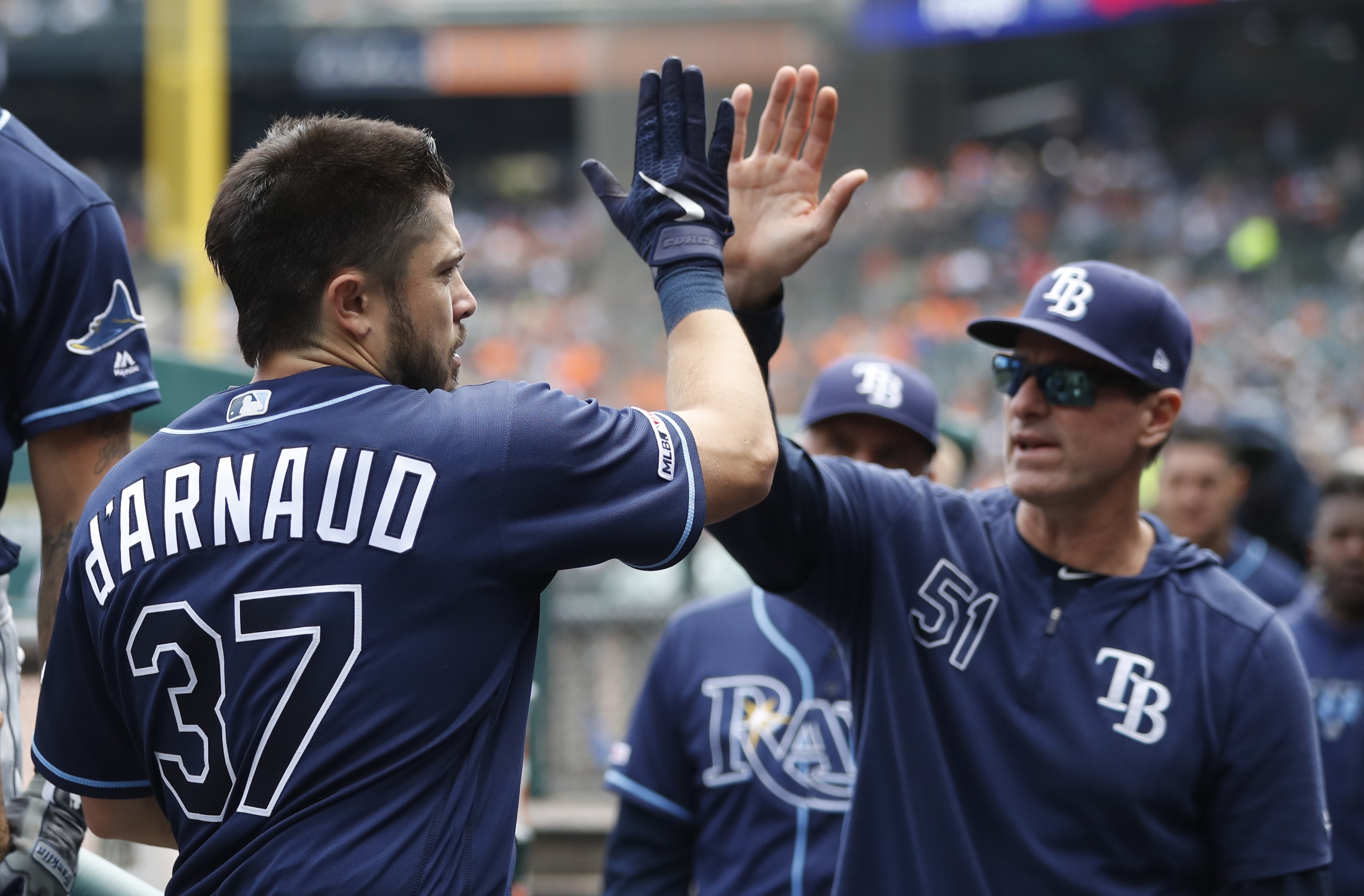 Rays' Wander Franco Returns From Benching With a Bang in First At-Bat Back  in Lineup