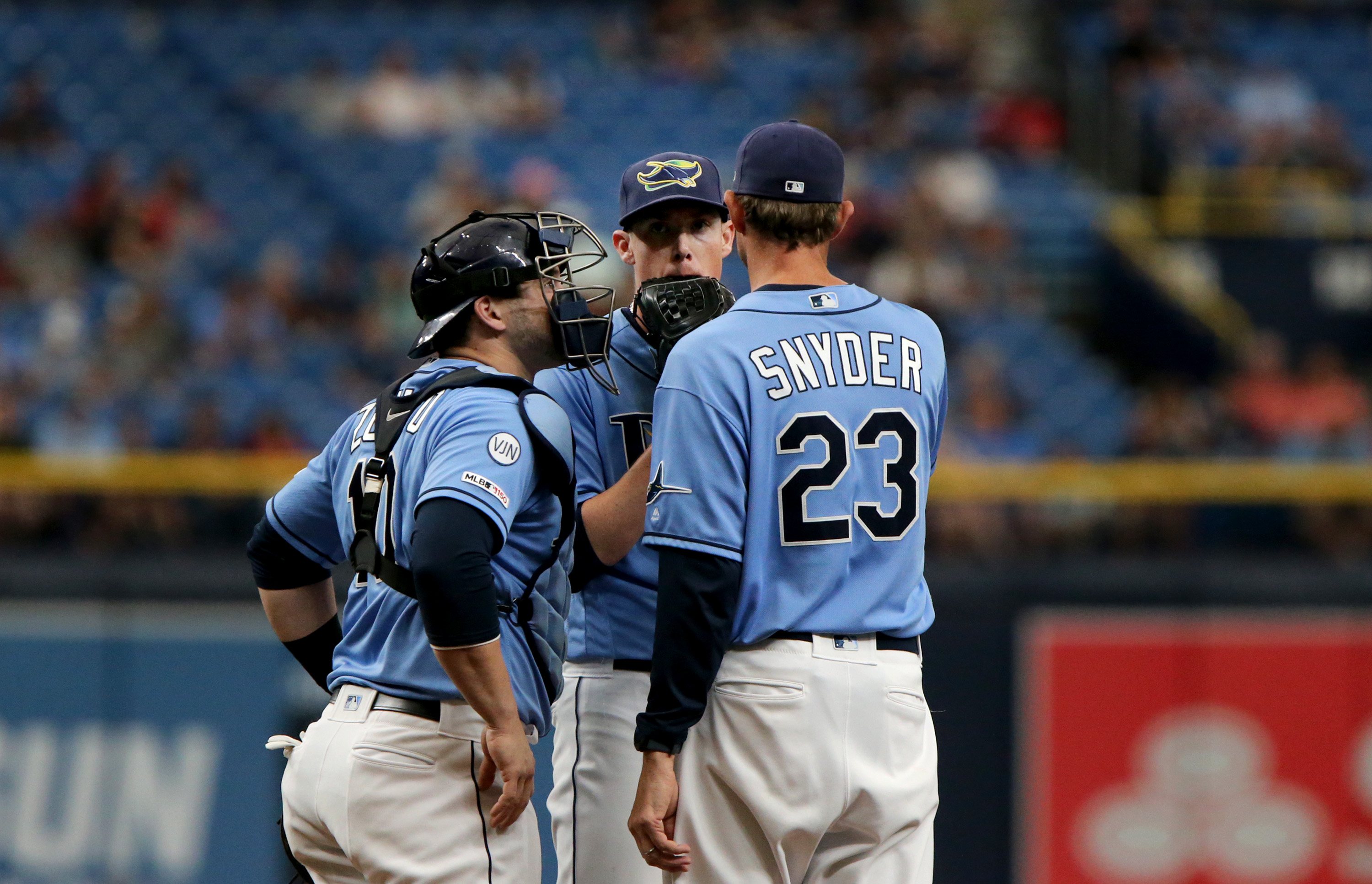 Per Topkin: Rays Get New Sunday Blue Uniforms & Trop Gets New