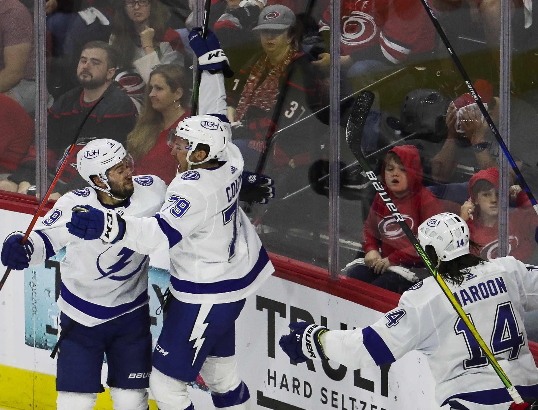 Lightning's Ross Colton always had a heavy shot. The next step is  complementing it