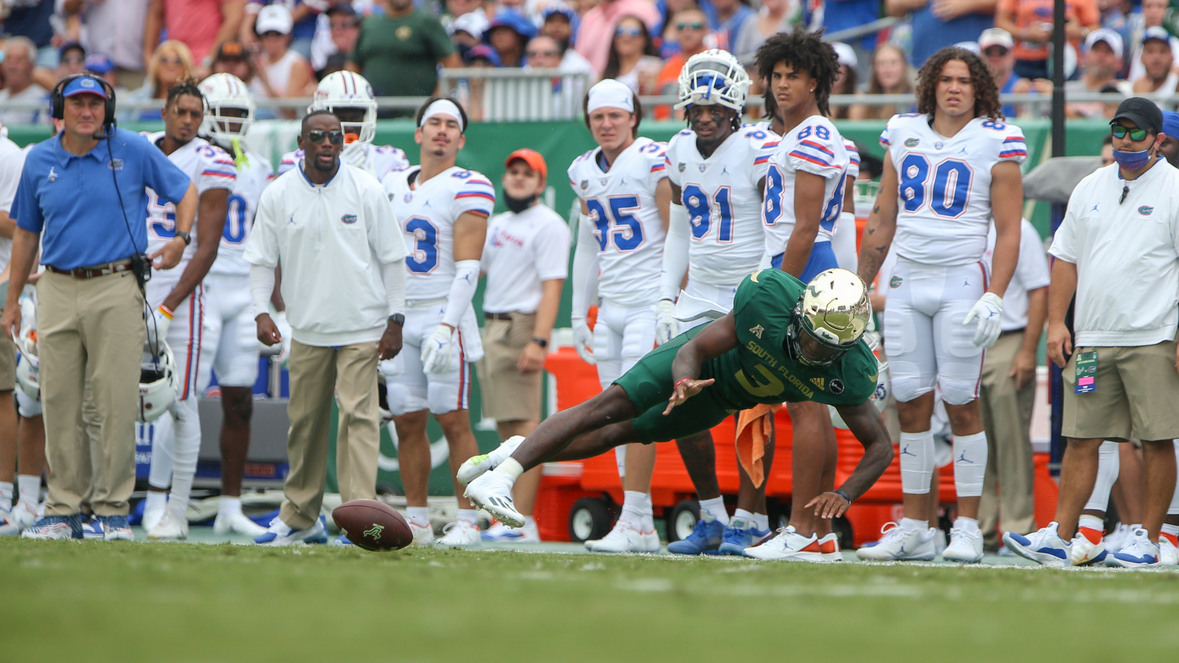 USF Football Showed Signs Of Life In 58-46 Loss to C. Florida