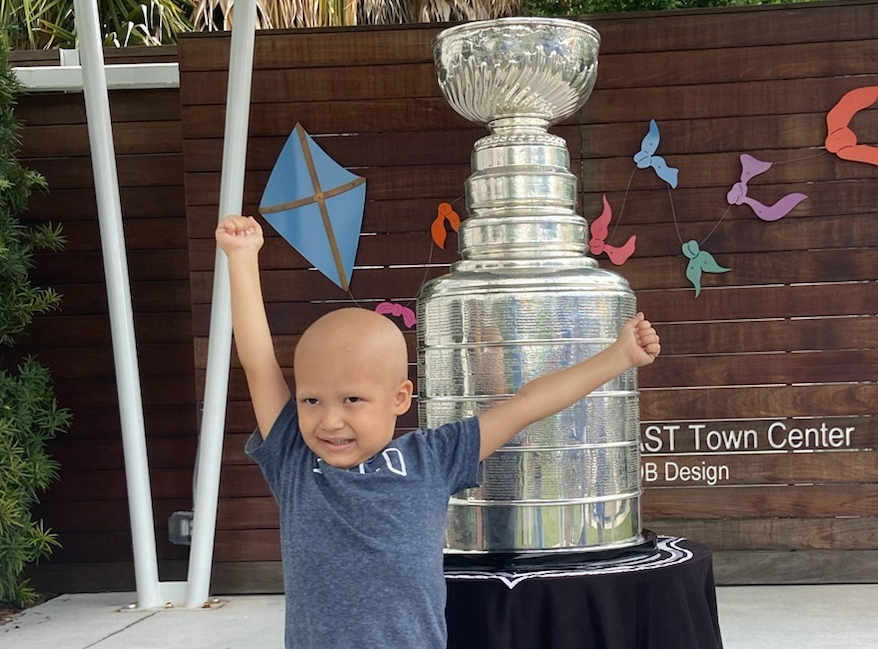 Baby Placed in Stanley Cup