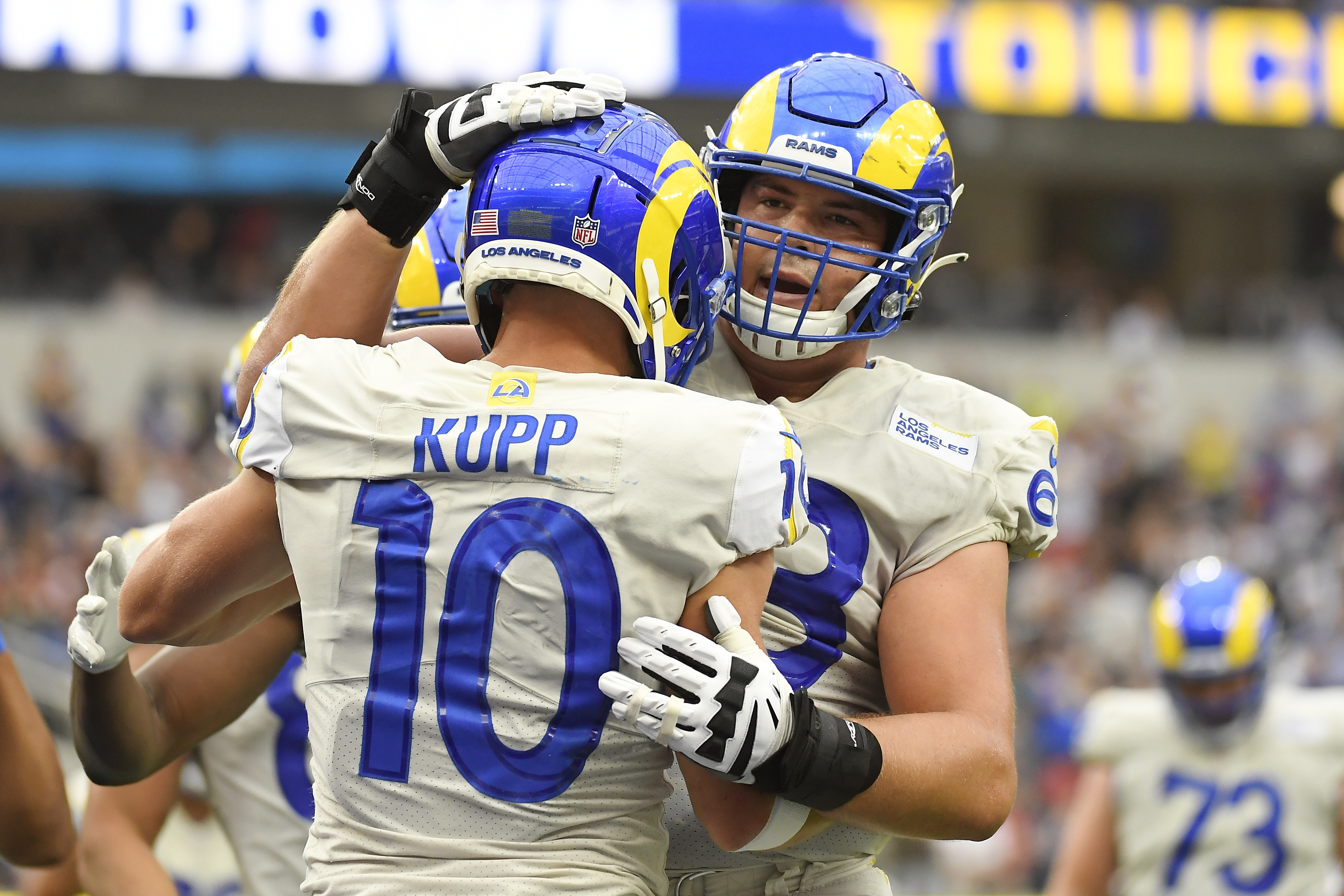 Kupp blue/yellow jersey is available on NFL shop finally. Is also on sale.  : r/LosAngelesRams