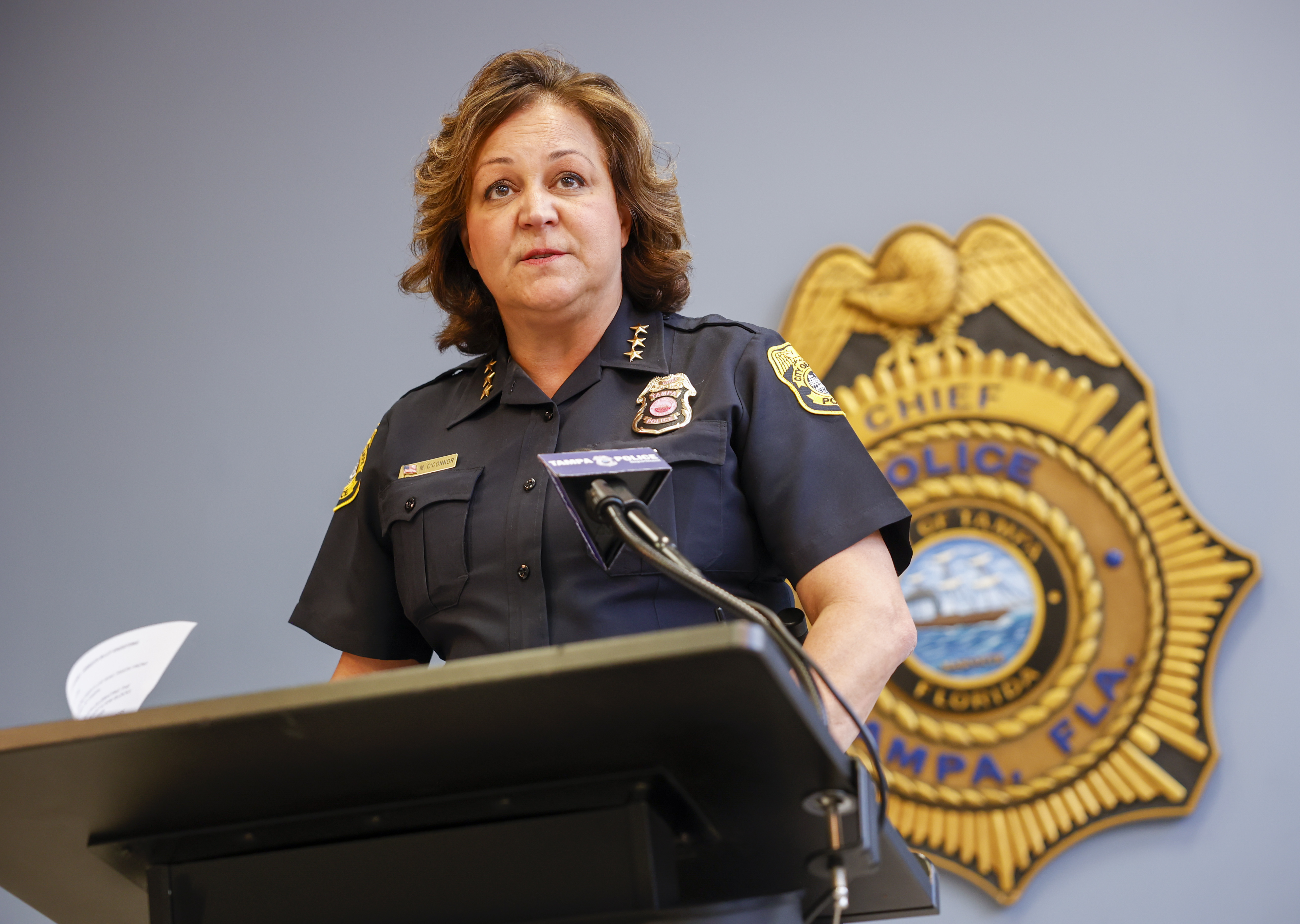Tampa Police Officer Lori Tampa Police Chief Resigns Amid Traffic Stop