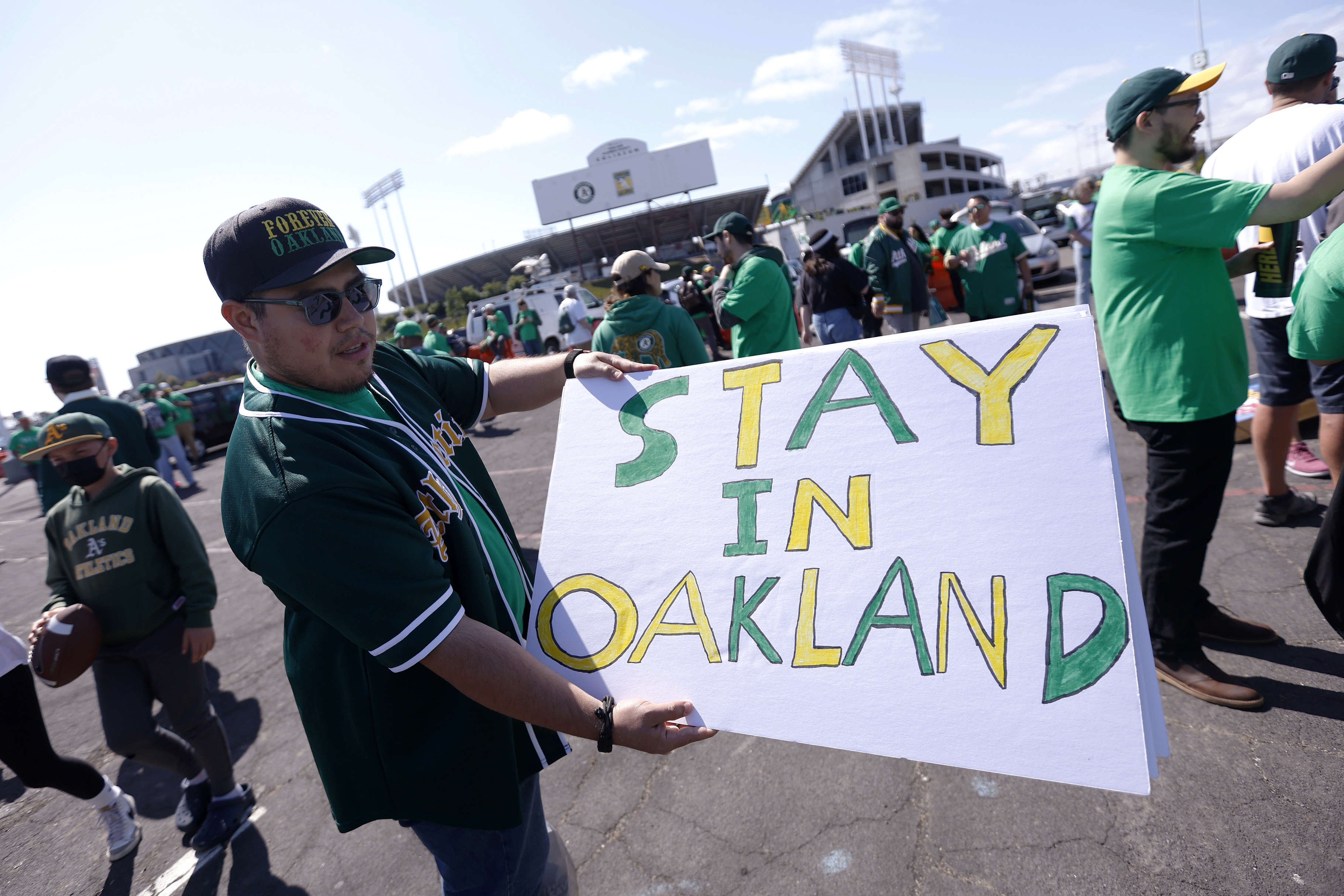 Oakland A's fans stage 'reverse boycott' at plans to move team to
