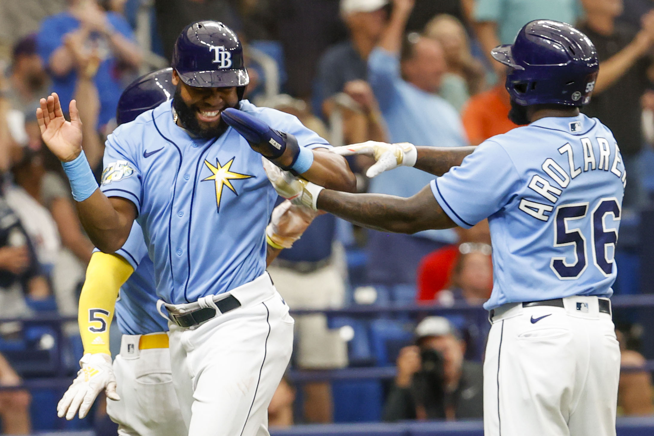 Three-Run Triple Helps Rays Rally In 8th Past Red Sox 6-4