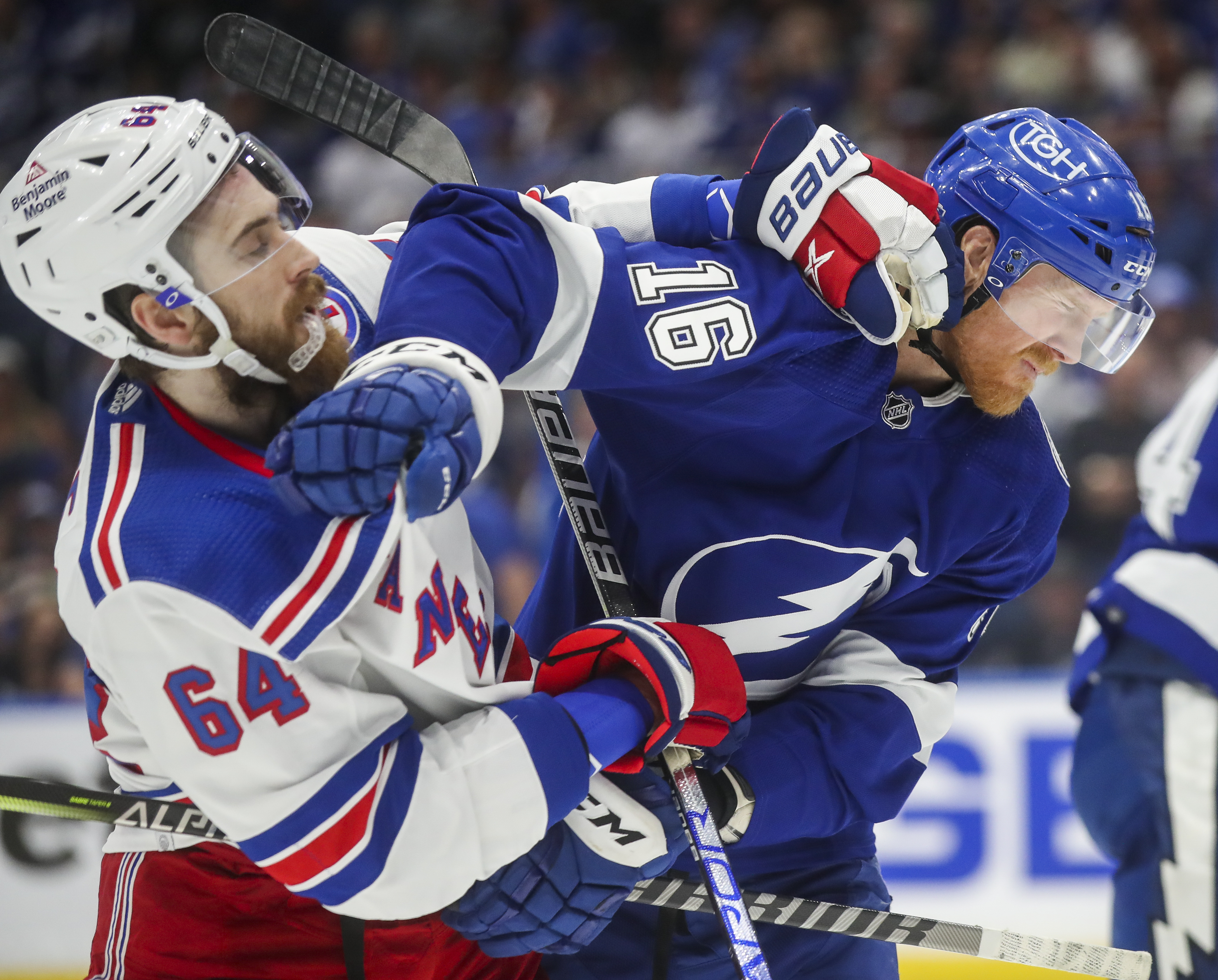 Jesper Bratt scores 3 as Devils rally for 5-2 win over Lightning