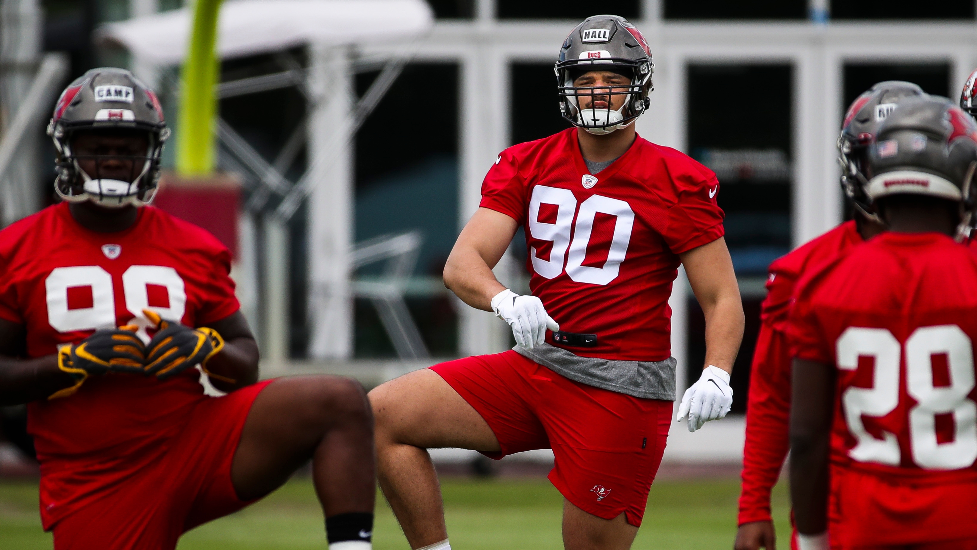 Tom Brady Has Been in the NFL Longer Than New Buccaneers Teammate Logan Hall  Has Been Alive