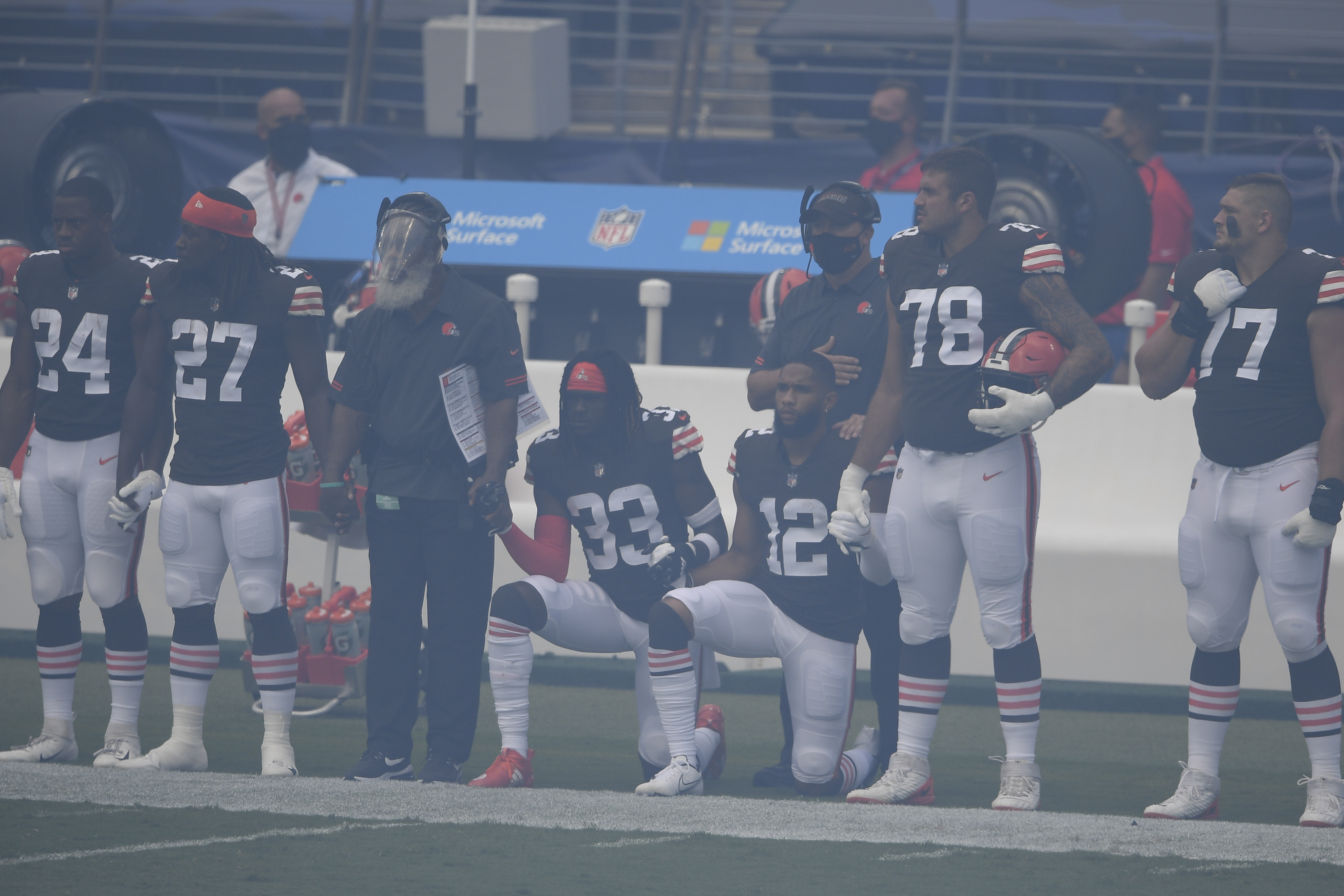 NFL pregame shows react to social justice movements