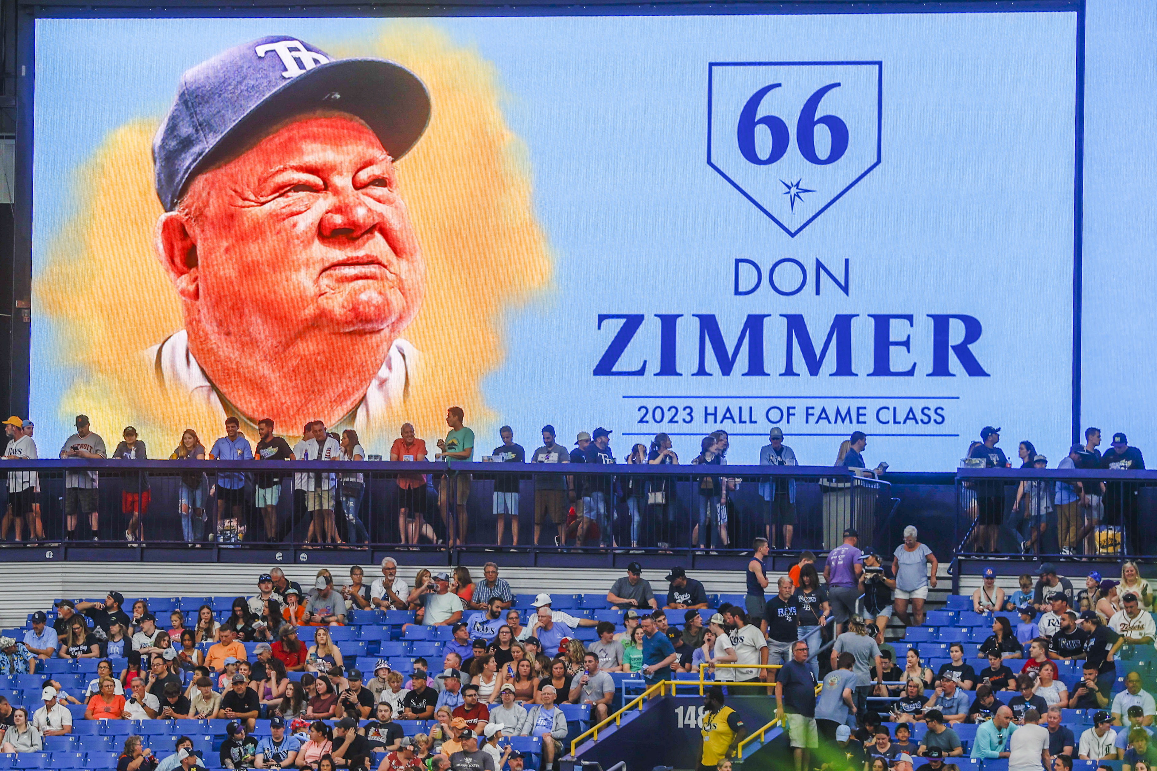Rays to retire Don Zimmer's uniform