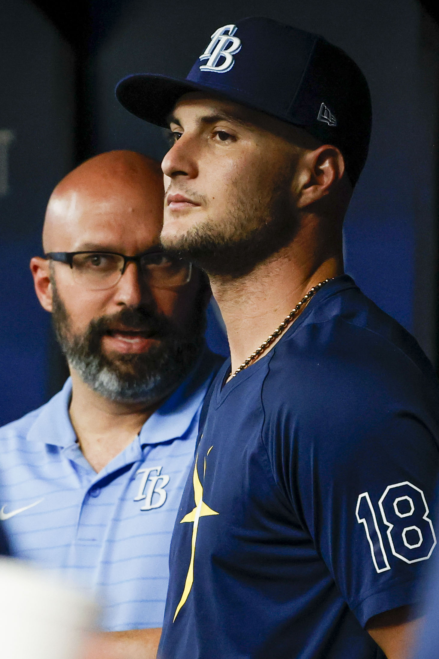 Rays' Lowe: 'How do you forget' Franco, McClanahan during ASG intros?