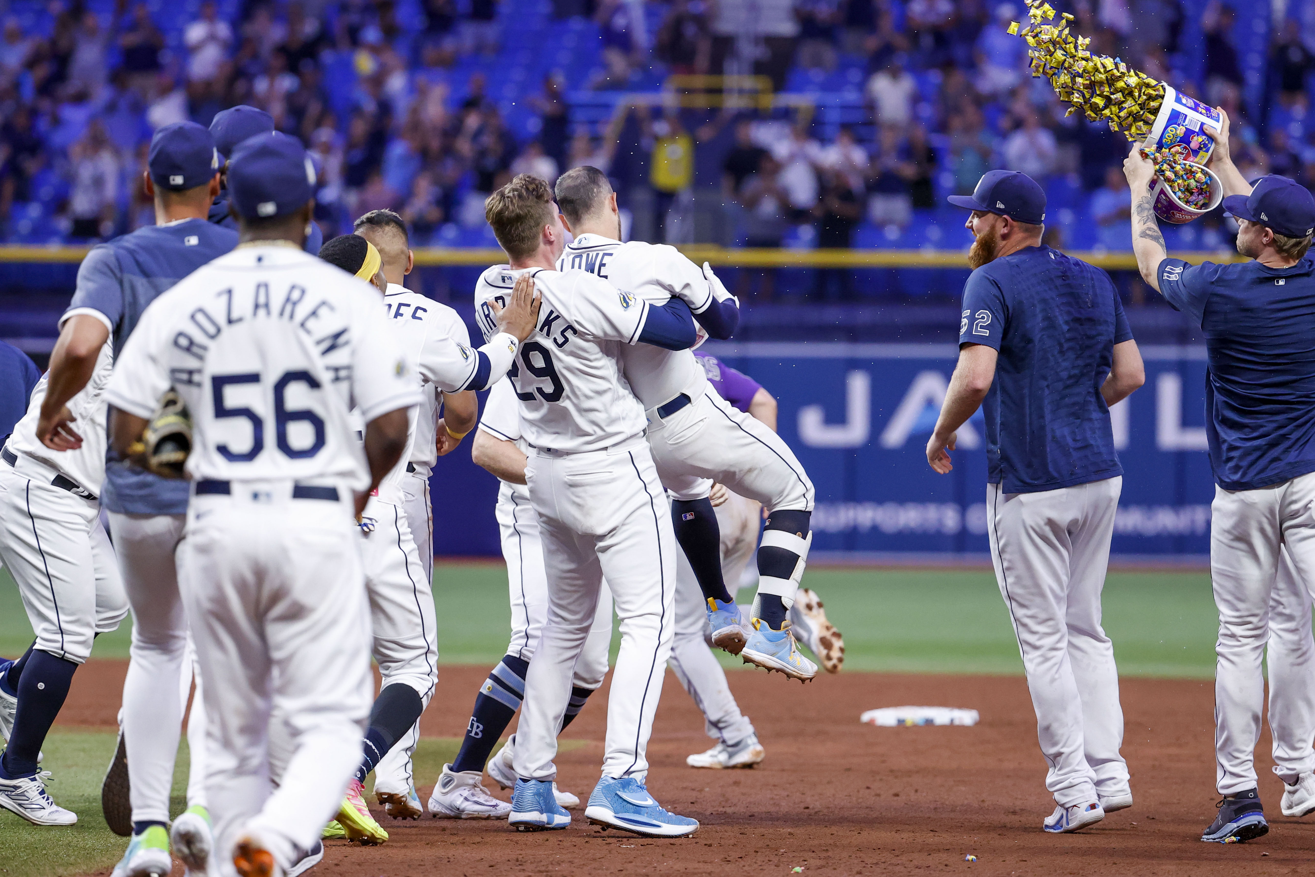 Tampa Bay Rays news and links: Brandon Lowe wins Rookie of the Month -  DRaysBay