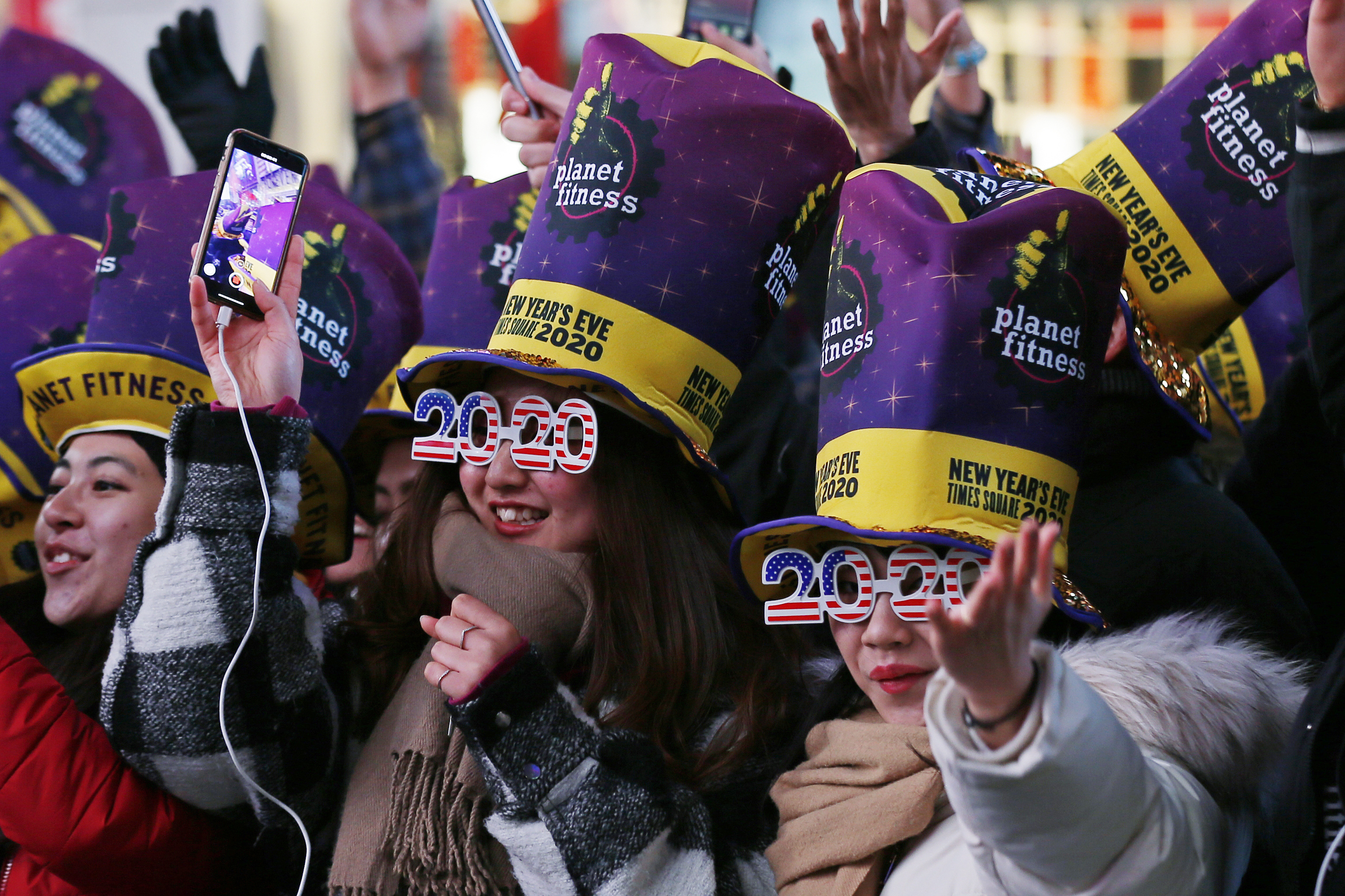 Limited Ediion Hat From TIMES SQUARE NEW YORK 2020 New Years - planet  fitness