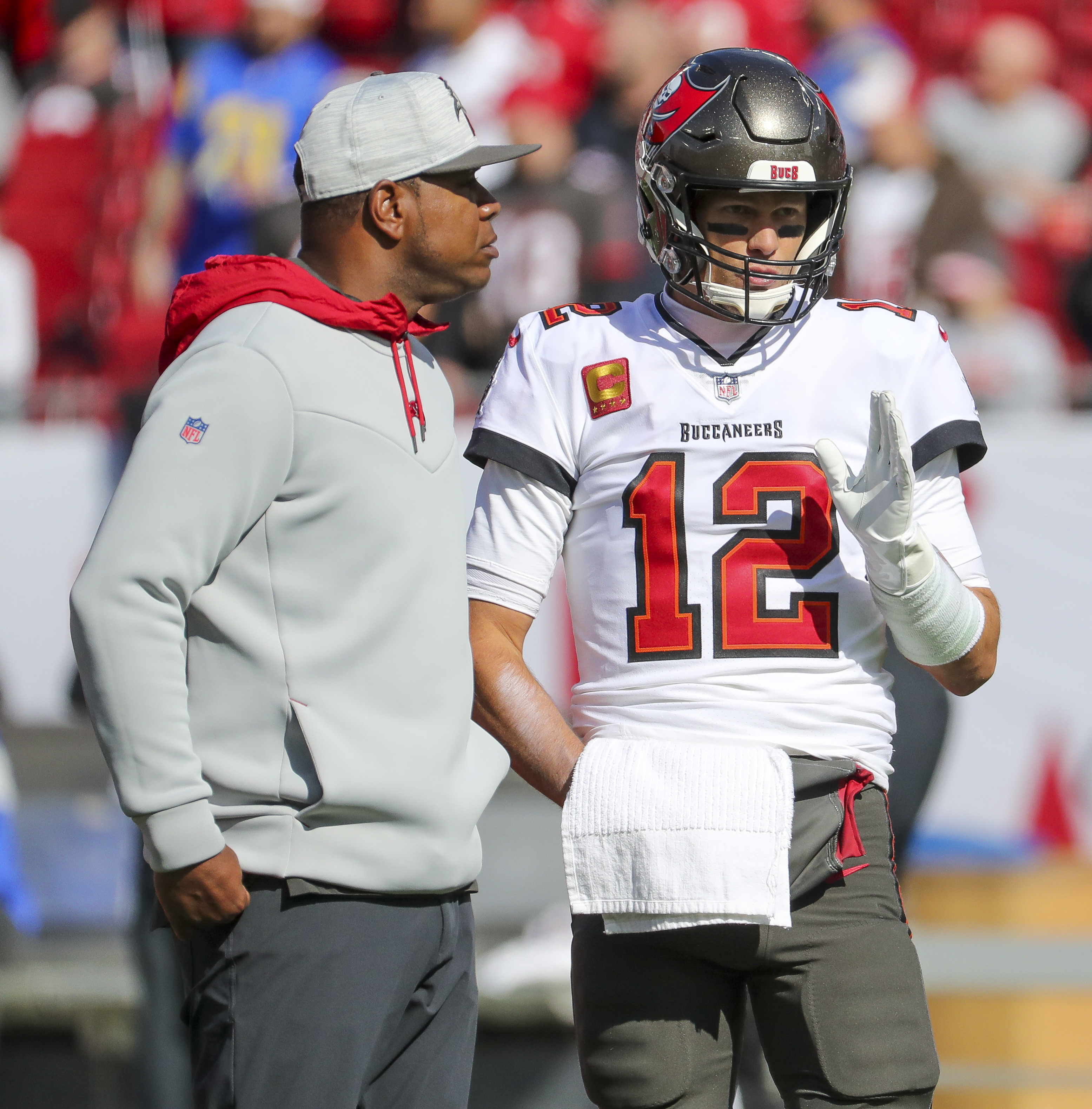 Tom Brady once beat Buccaneers OC Byron Leftwich in the playoffs 