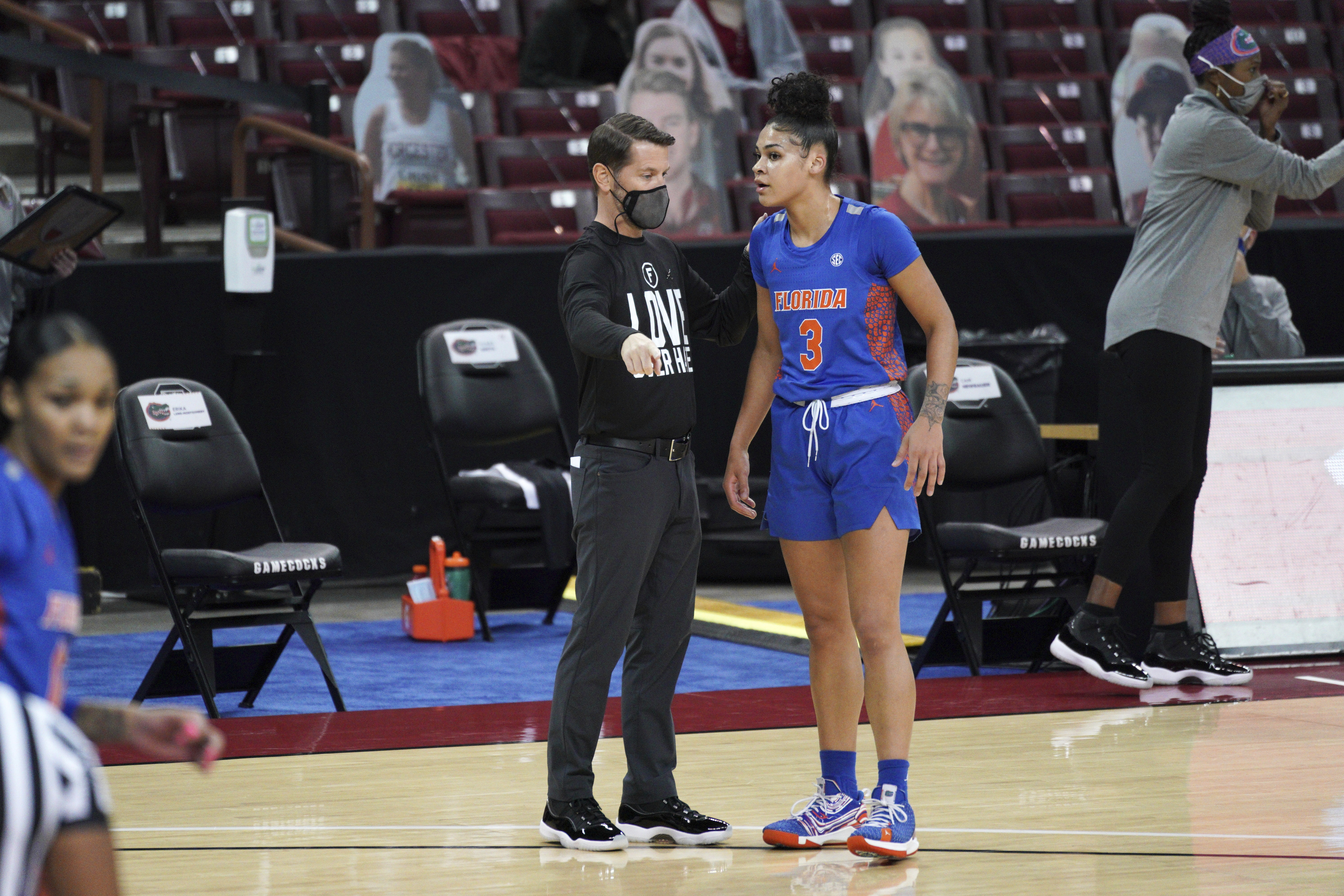 Florida Gators interim coach speaks for first time since women's basketball  abuse scandal