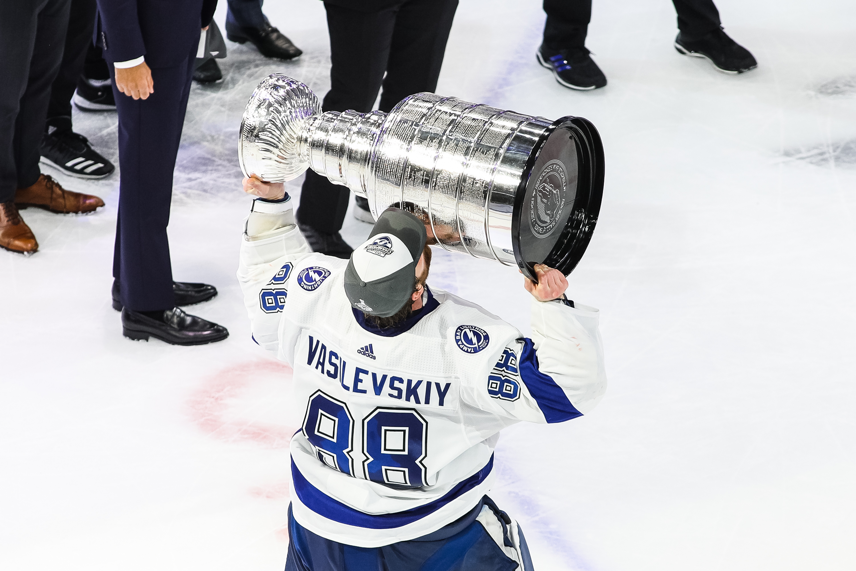 Andrei Vasilevskiy & Mikhail Sergachev Tampa Bay Lightning Multi-Signed 16  x 20 Photograph