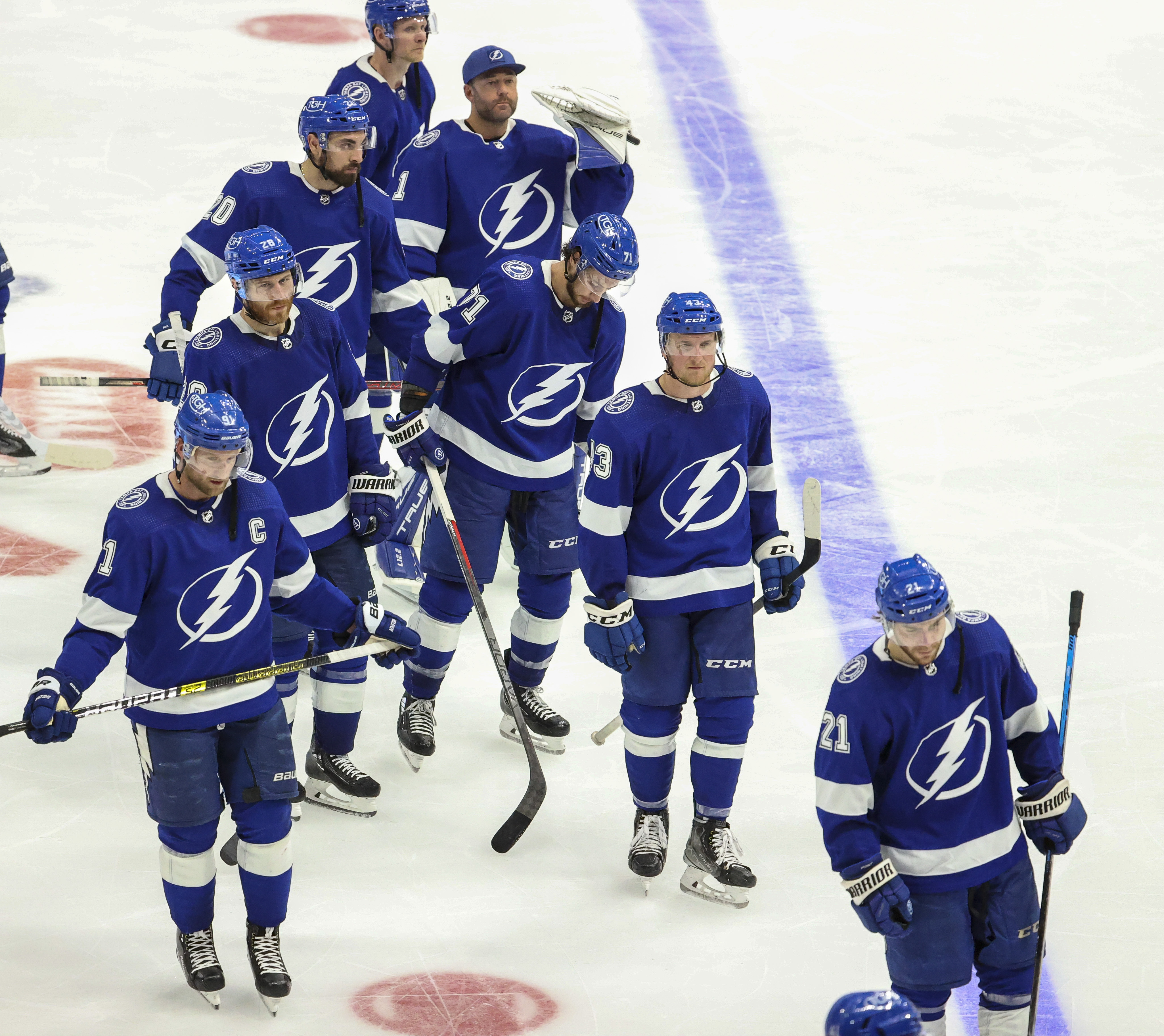 Tampa bay lightning hockey team hi-res stock photography and