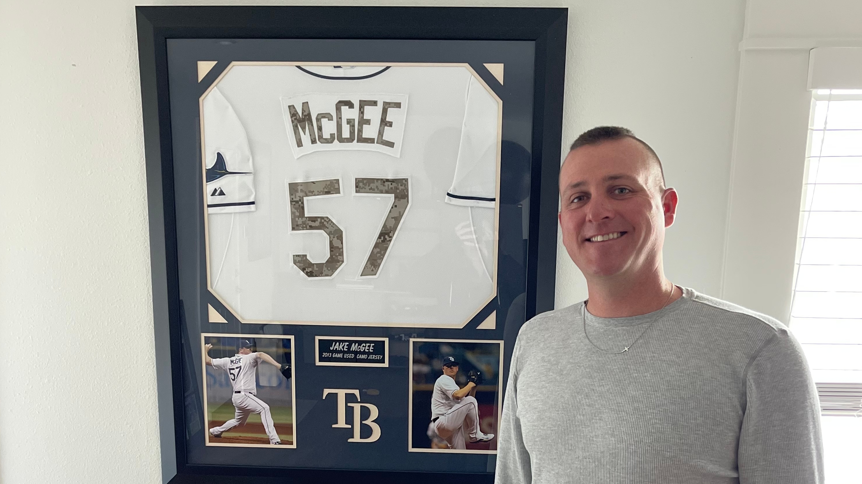 Tampa Bay Rays - About 9,000 people joined Jake McGee for