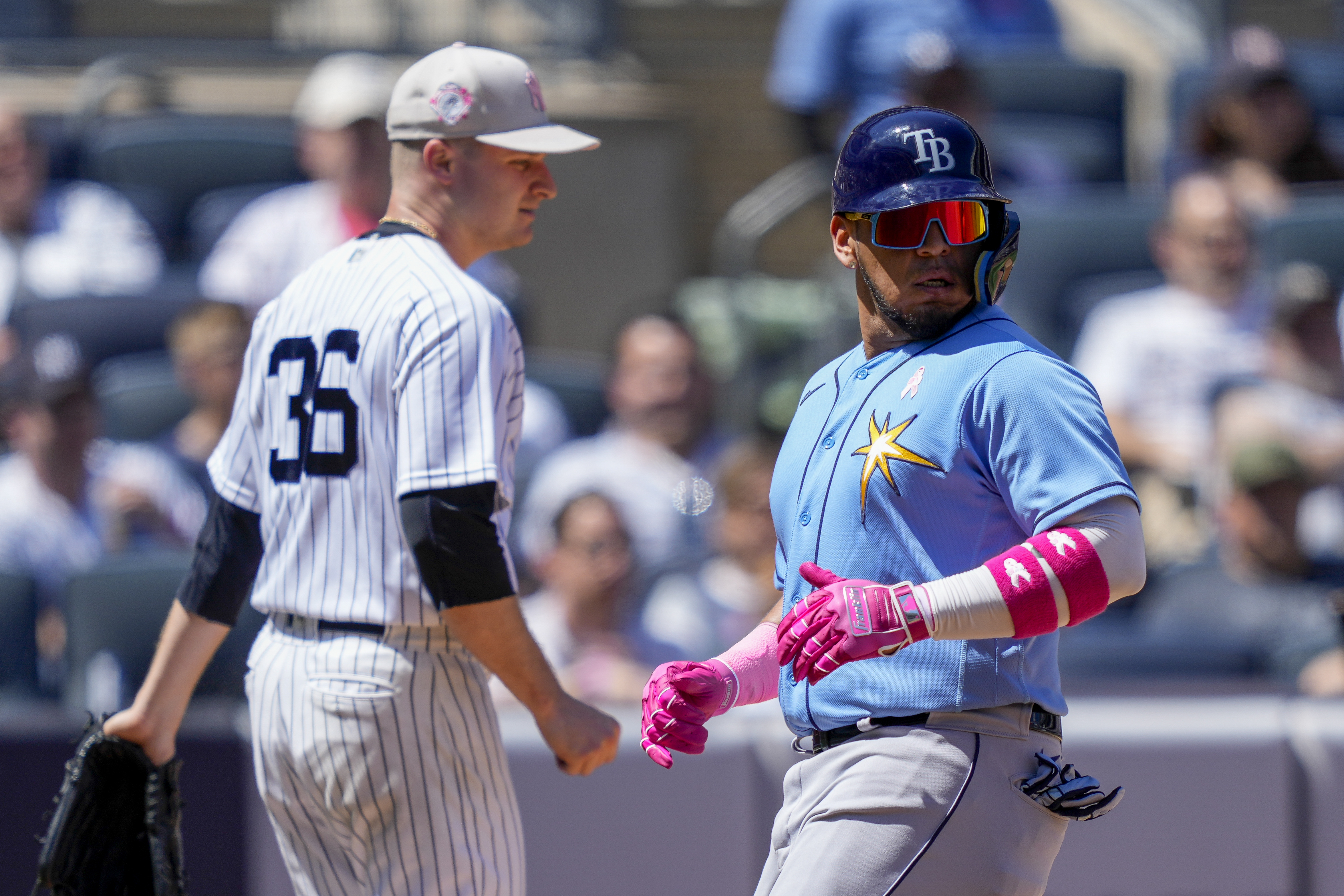 Game Used Spring Training Jersey: Yandy Diaz - 3 Games - 2020