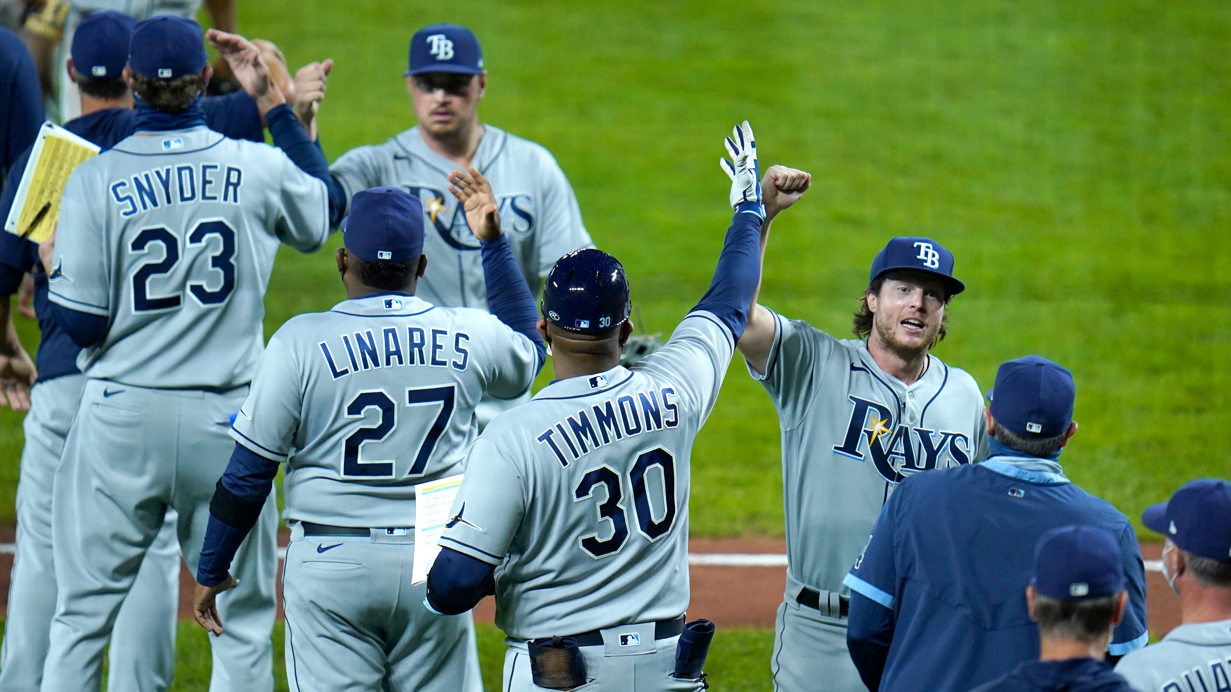 Rays sweep their way into playoffs