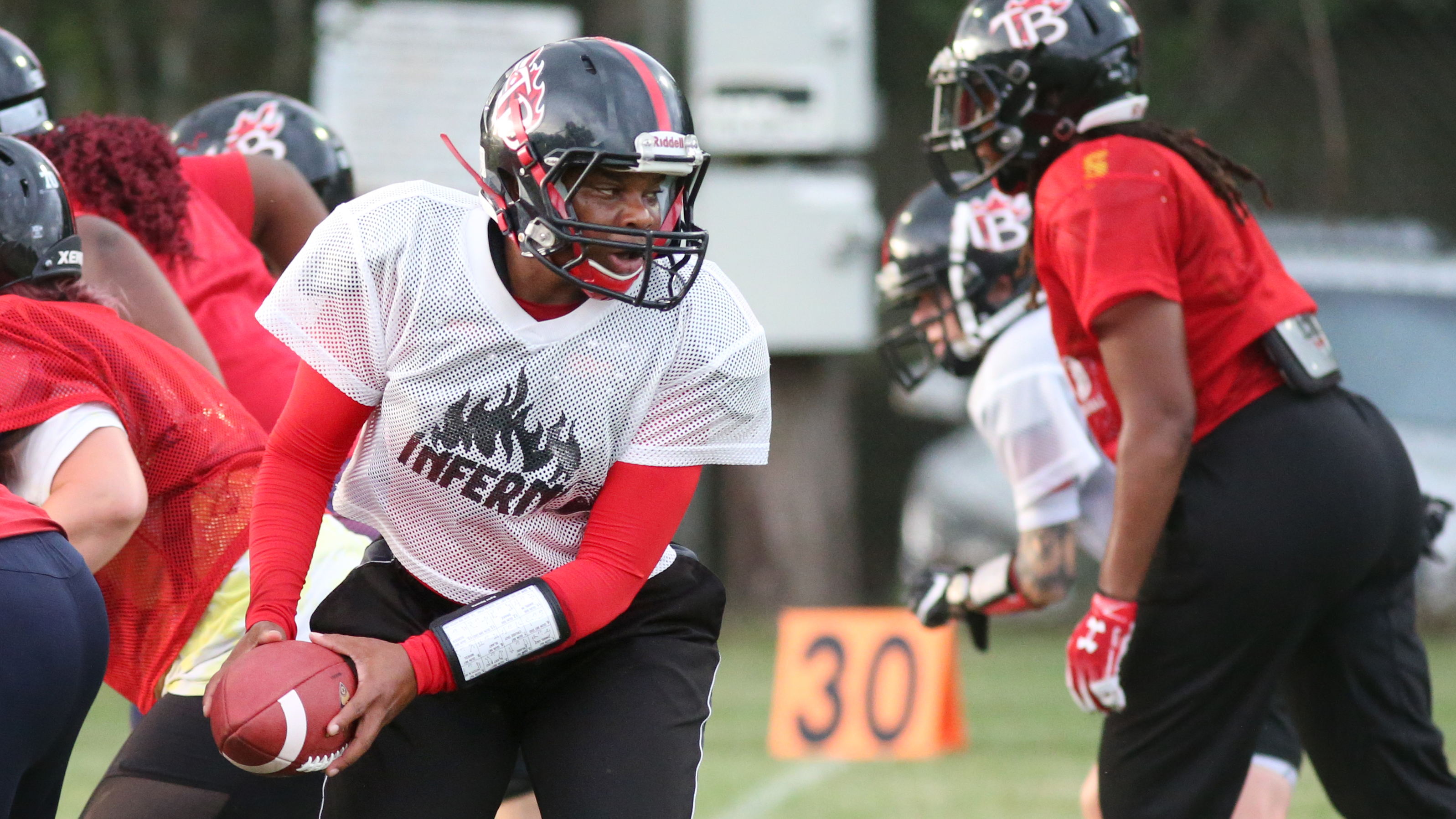 Meet the Inferno, Tampa Bay's unbeaten women's tackle football team