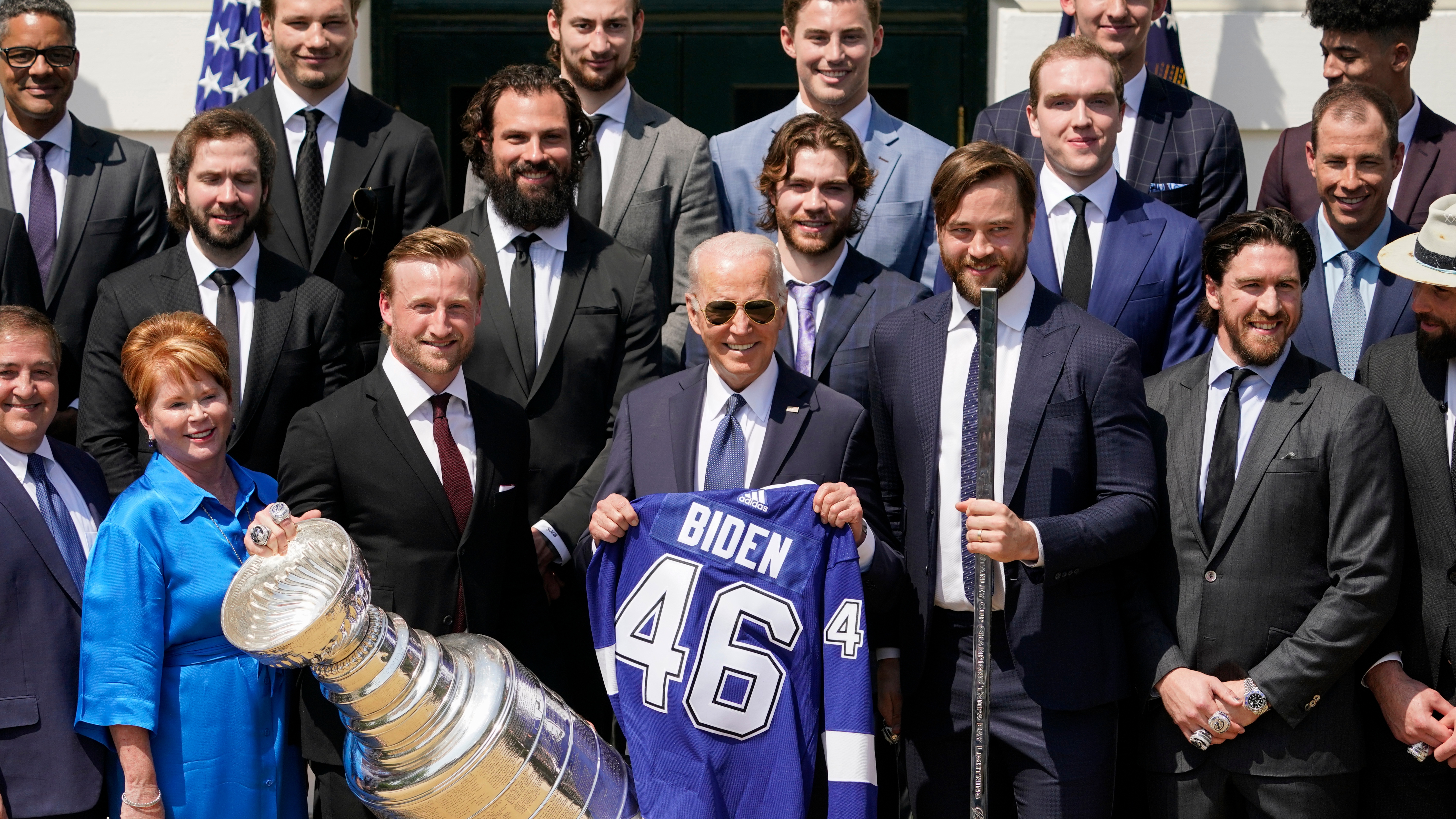 White House honors back-to-back Stanley Cup champion Tampa Bay