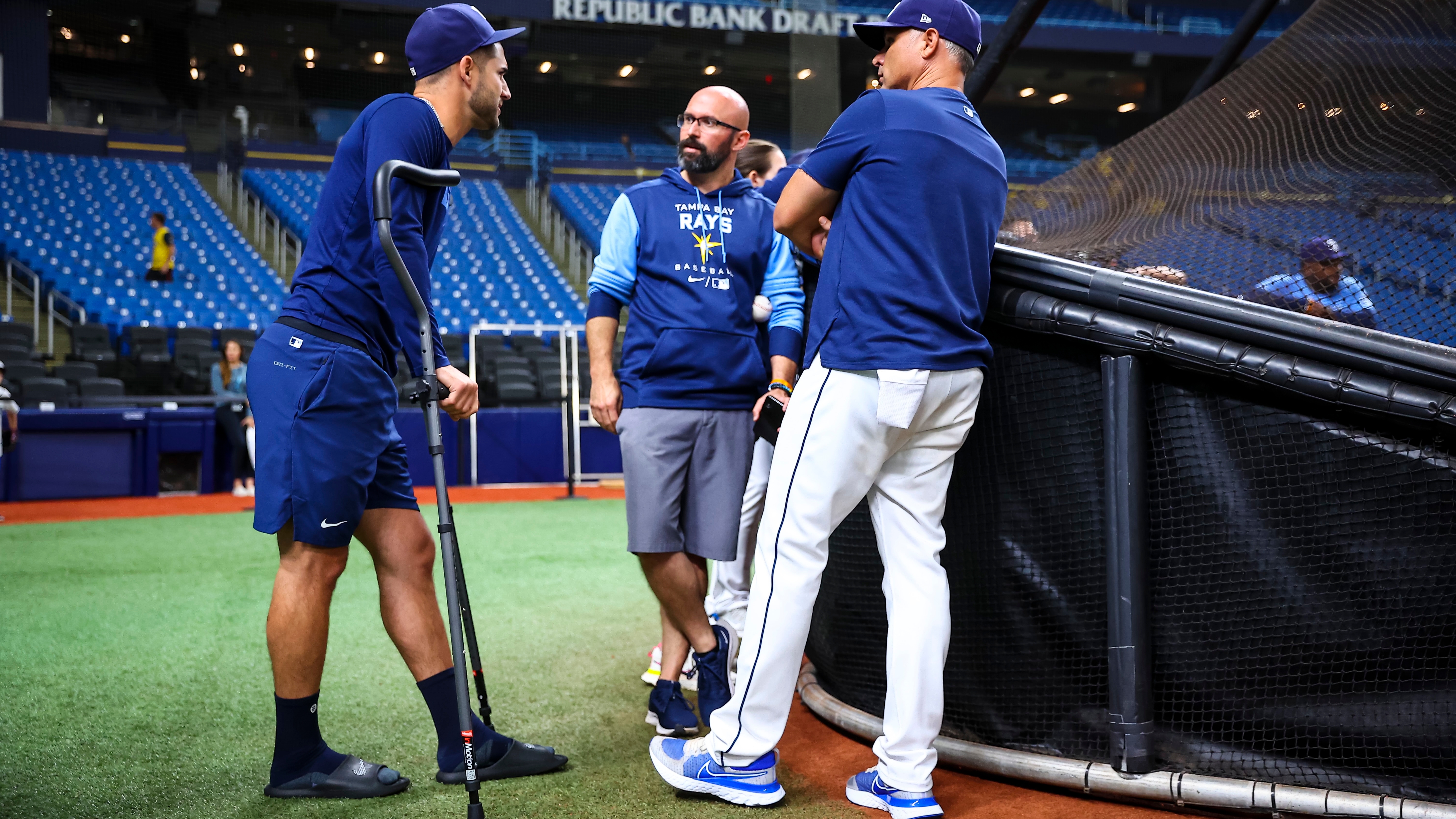 Tampa Bay Rays OF Kevin Kiermaier says hip injury might end his