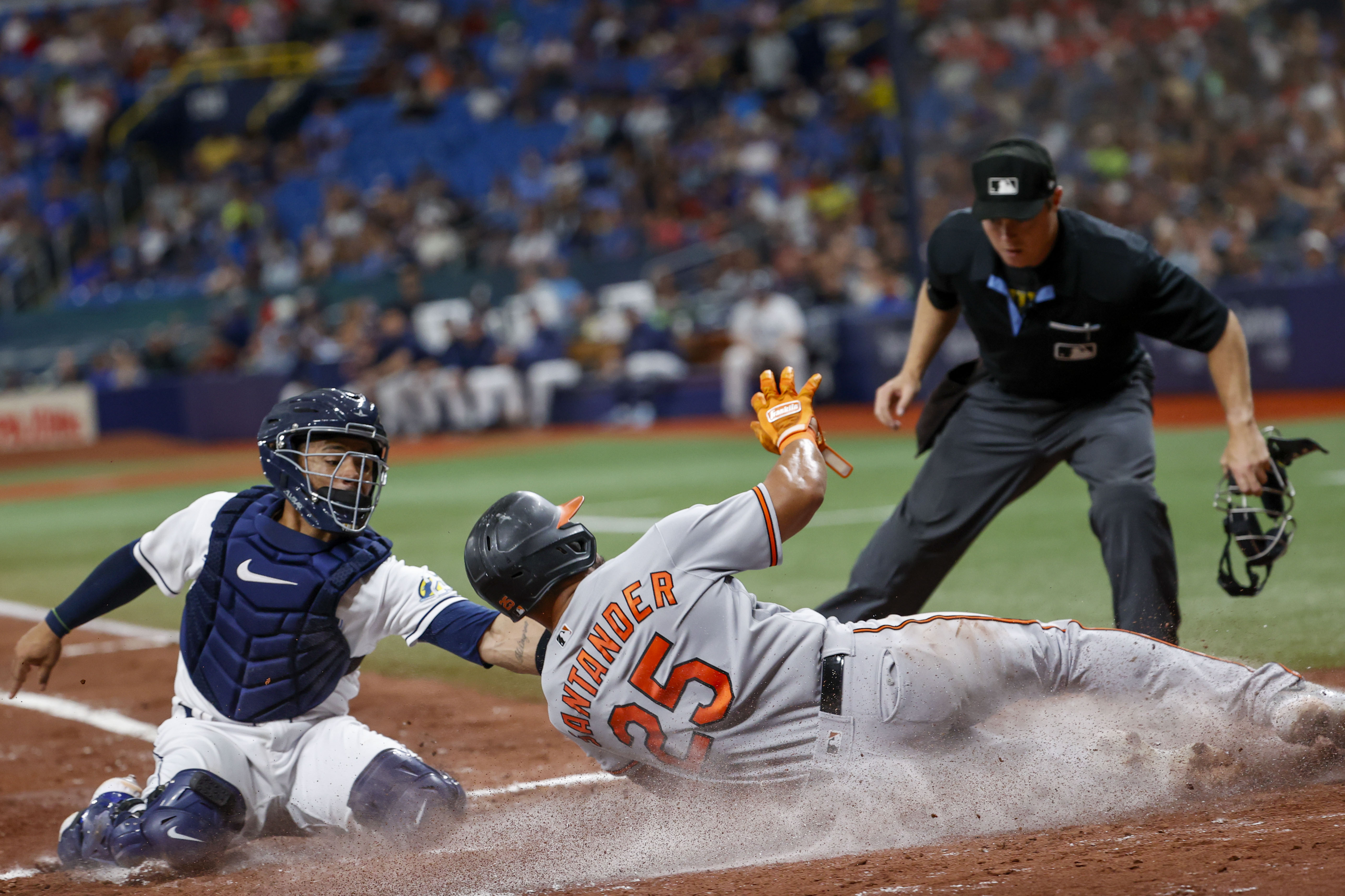 Rays tie Orioles atop AL East with latest win