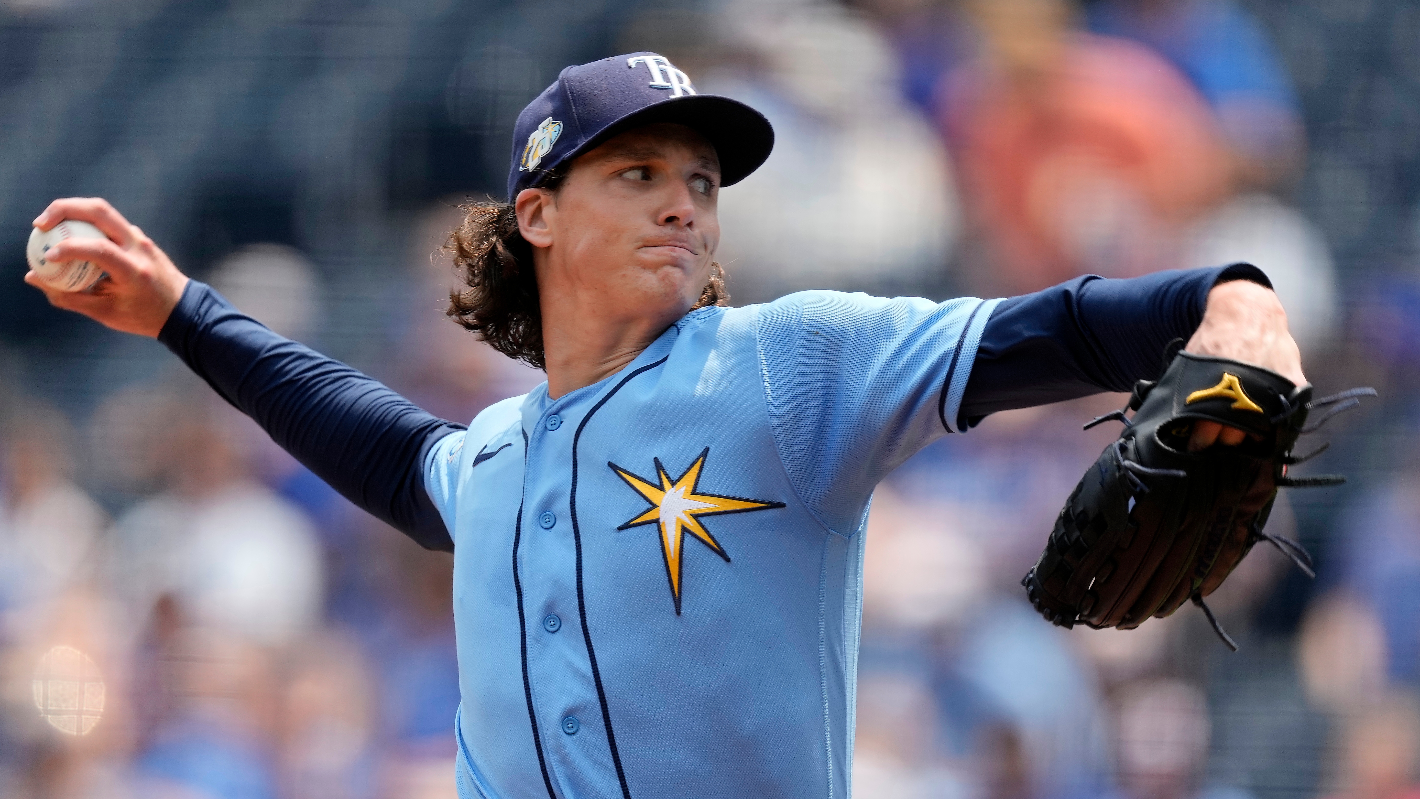 Tyler Glasnow, Rays bounce back to split series with Royals