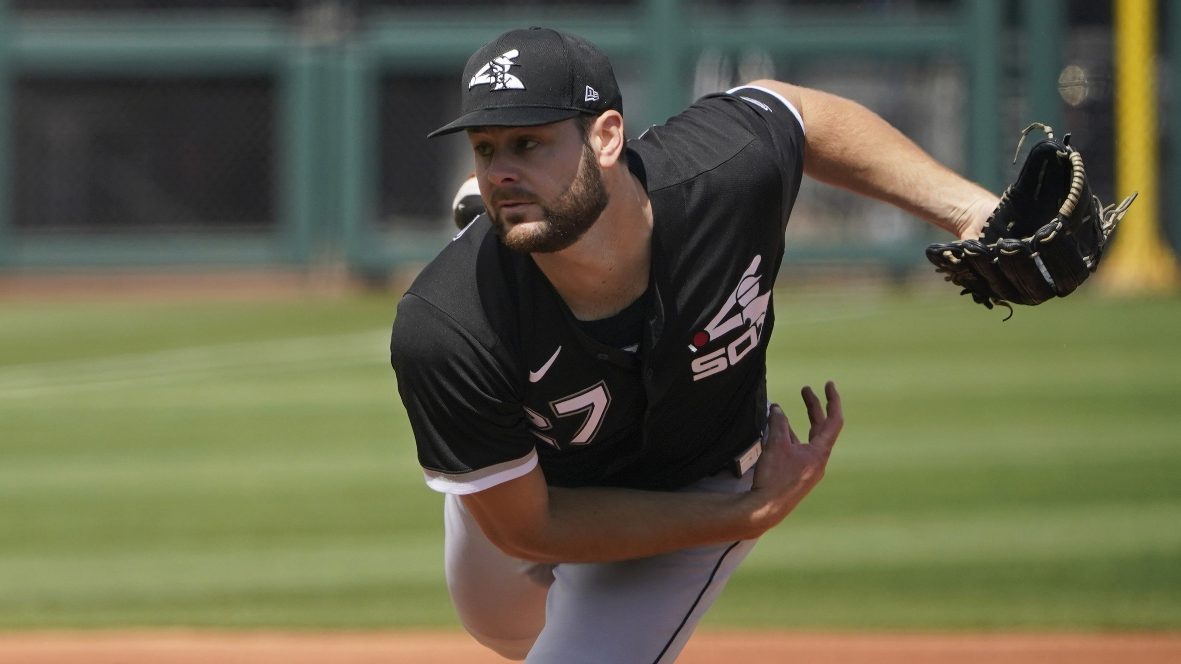 Jake Arrieta throws out the first pitch for the Gold Rush Experience!!, Baseball