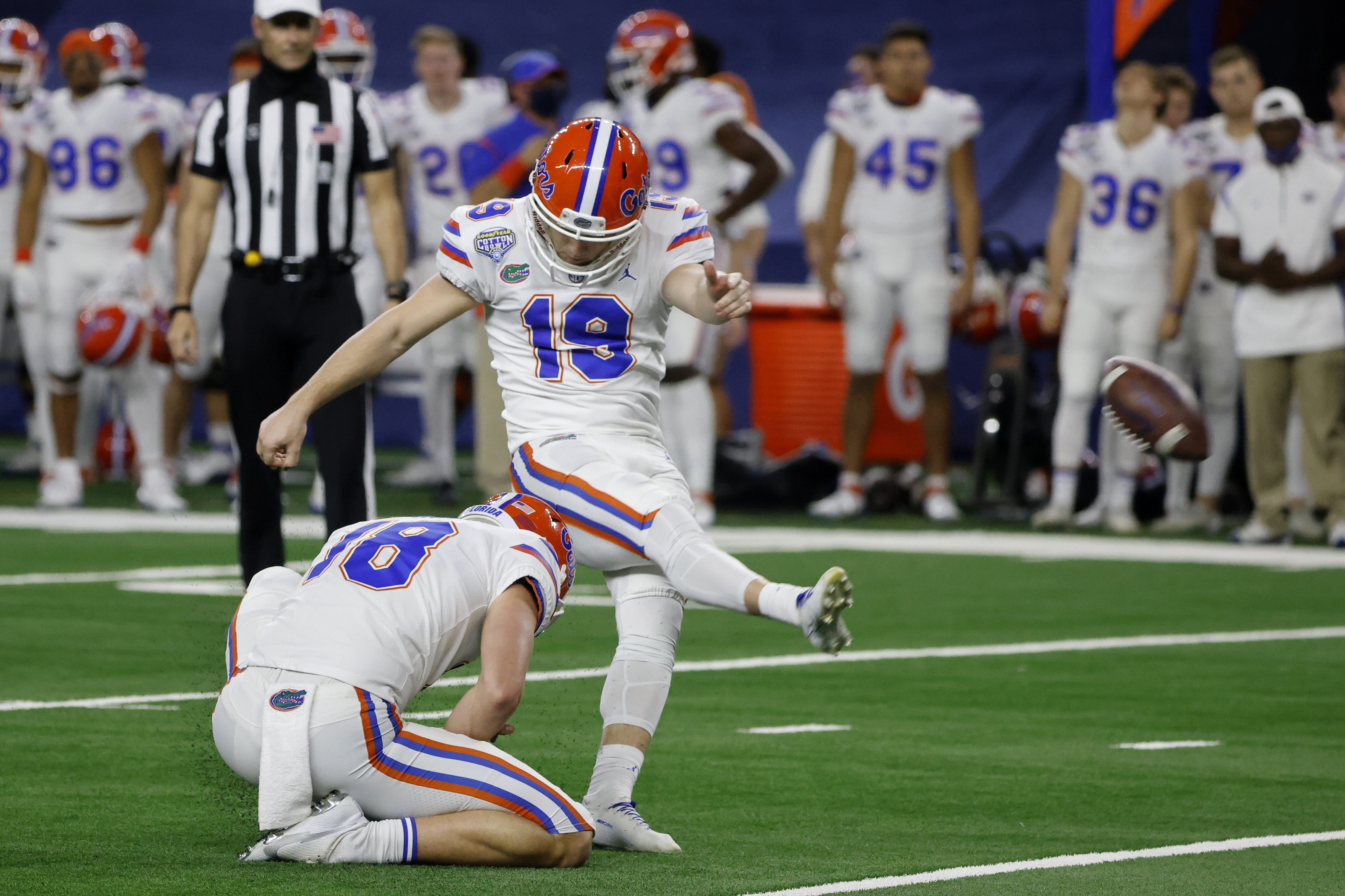 Evan McPherson could be the first rookie kicker for the Bengals in the  Darrin Simmons era