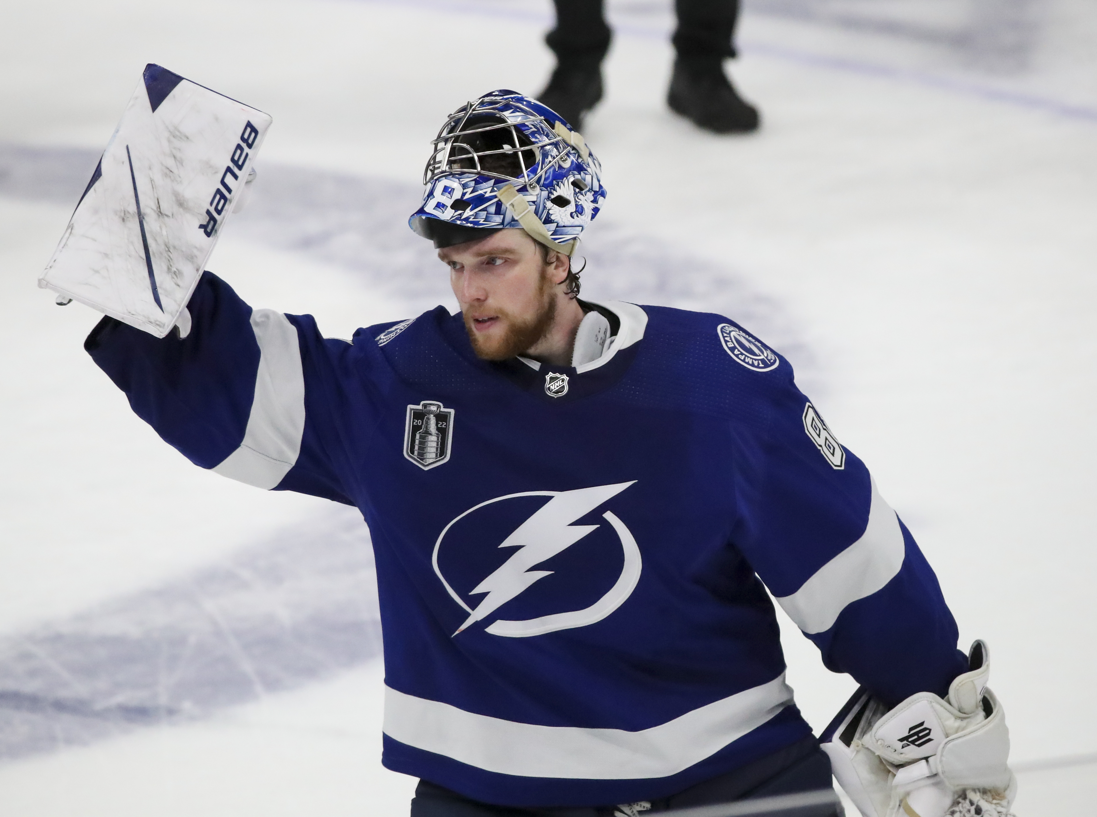 Tampa Bay Lightning G Andrei Vasilevskiy is imperfectly perfect