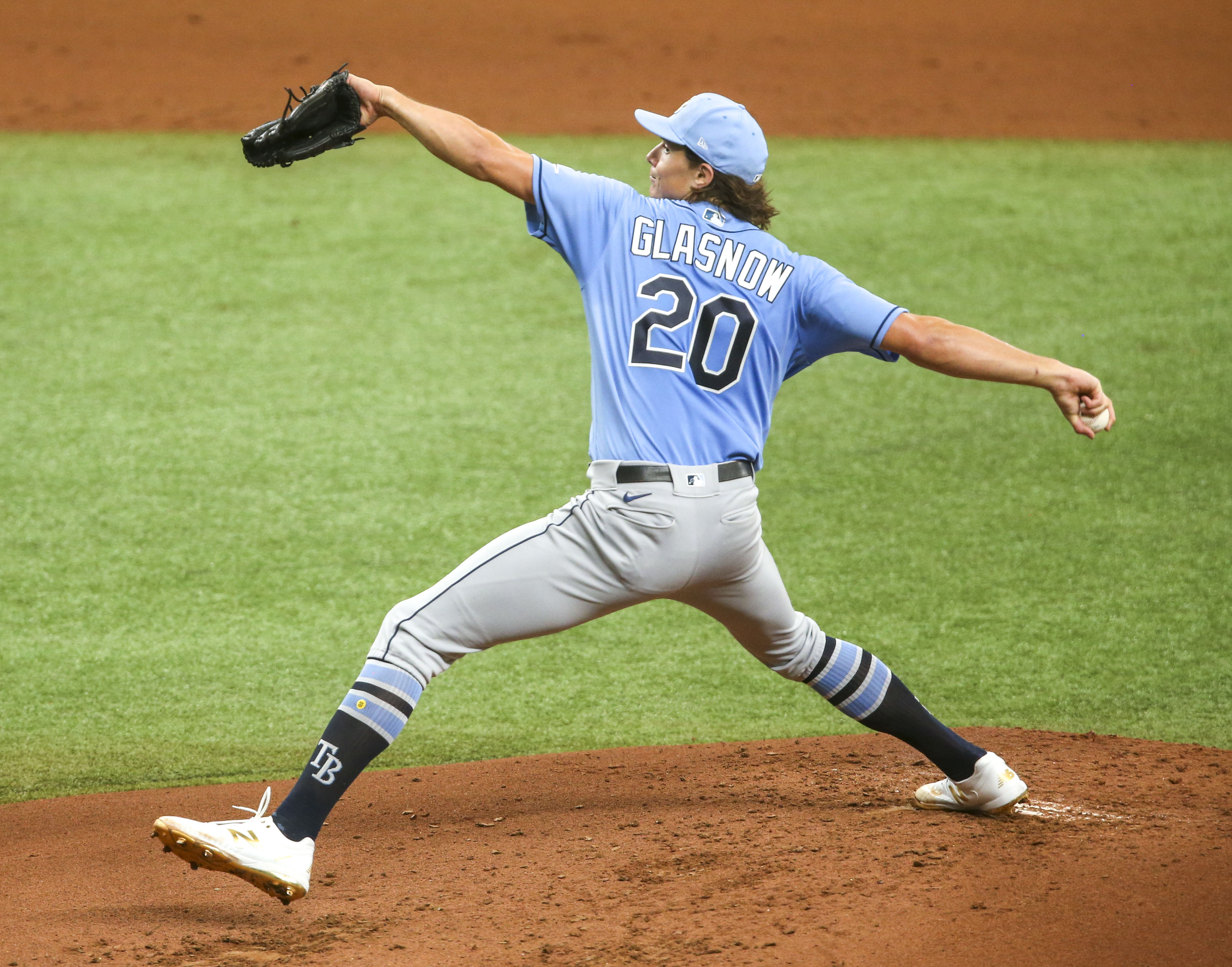 Sizing up Rays' Tyler Glasnow: From spin rate to family matters